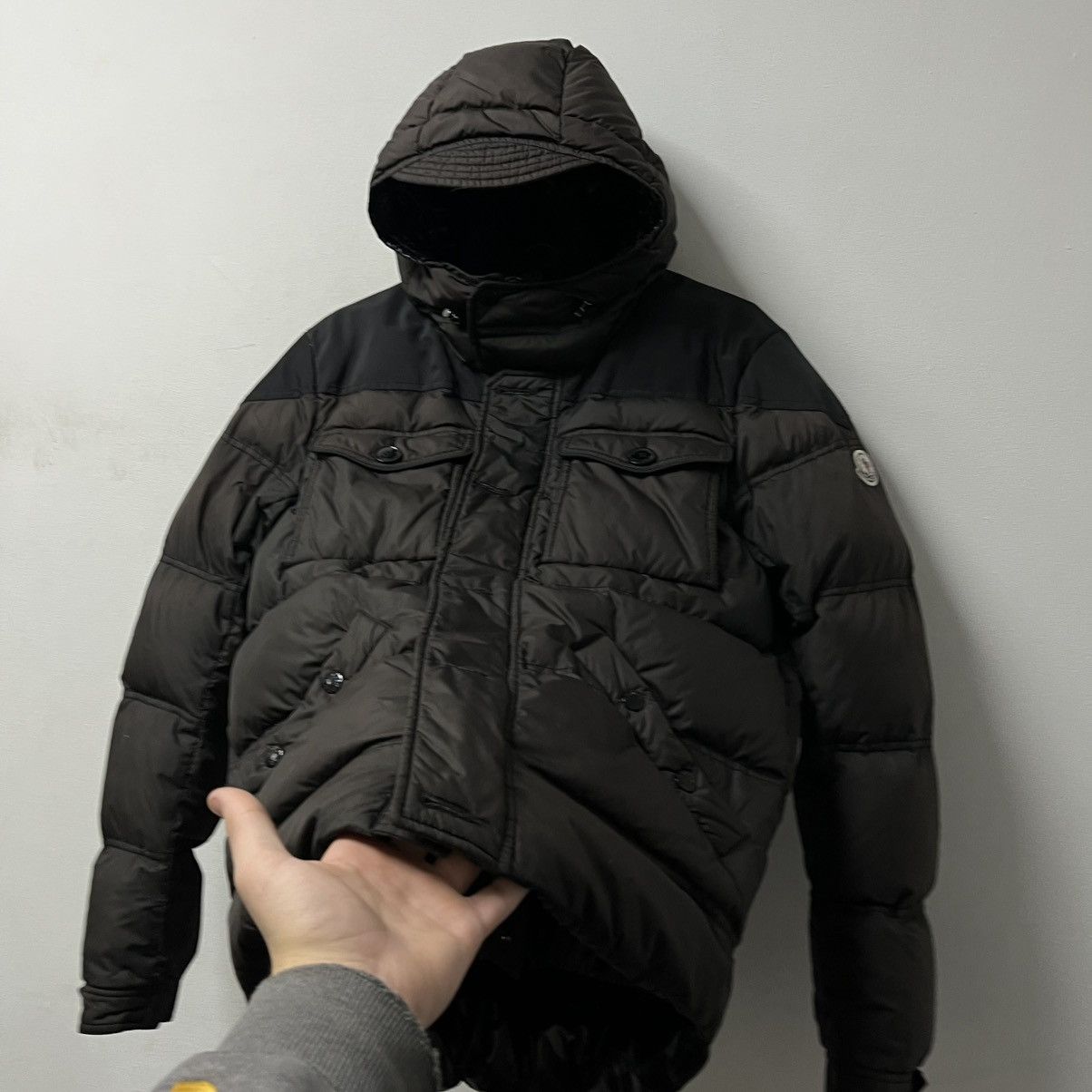 Moncler Moncler Puffer Jacket Big Logo Size US S / EU 44-46 / 1 - 10 Thumbnail