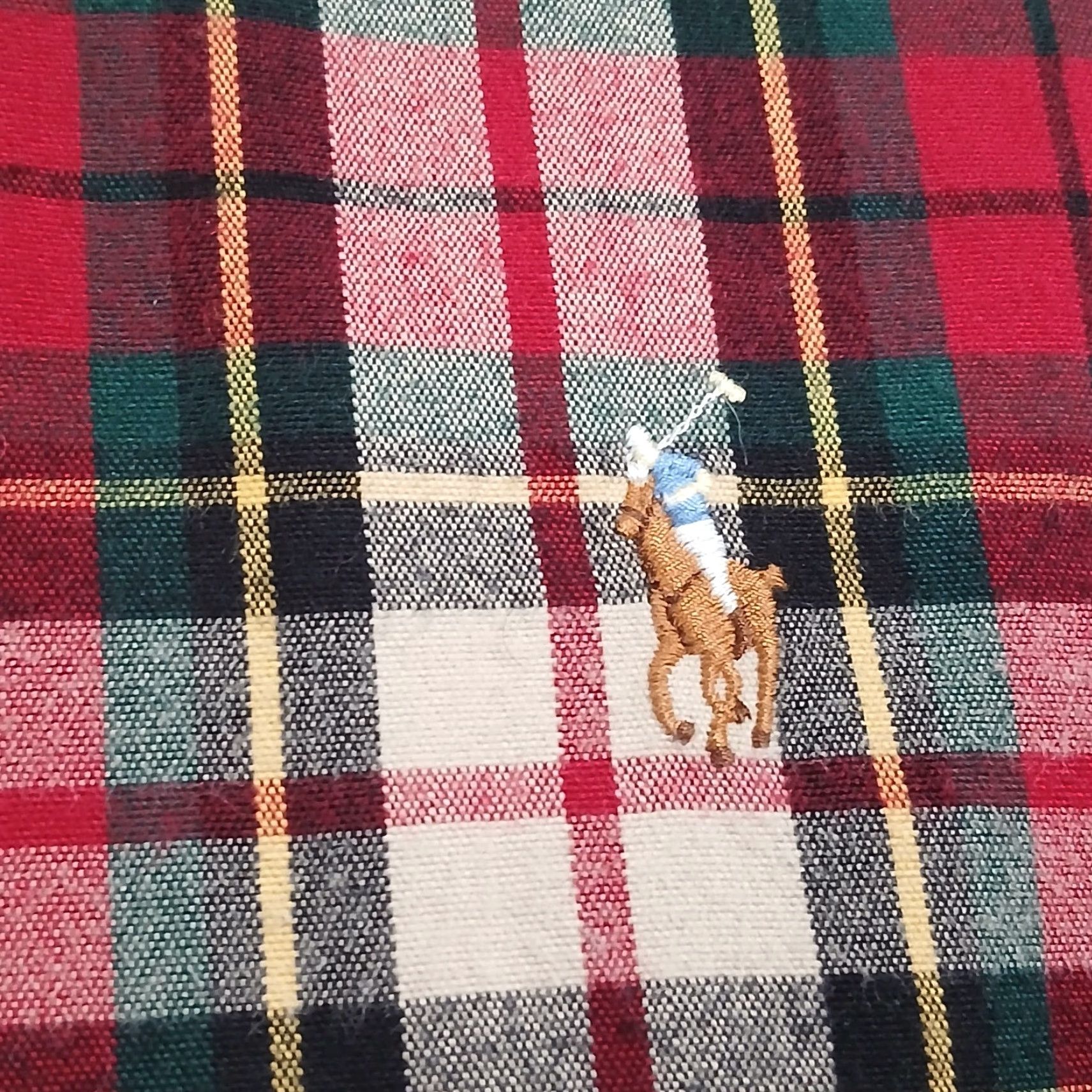 Polo Ralph Lauren Polo Ralph Lauren Button-Up Shirt Mens 3XL Tall Red Plaid Button-Down Classic Size US XXL / EU 58 / 5 - 4 Thumbnail