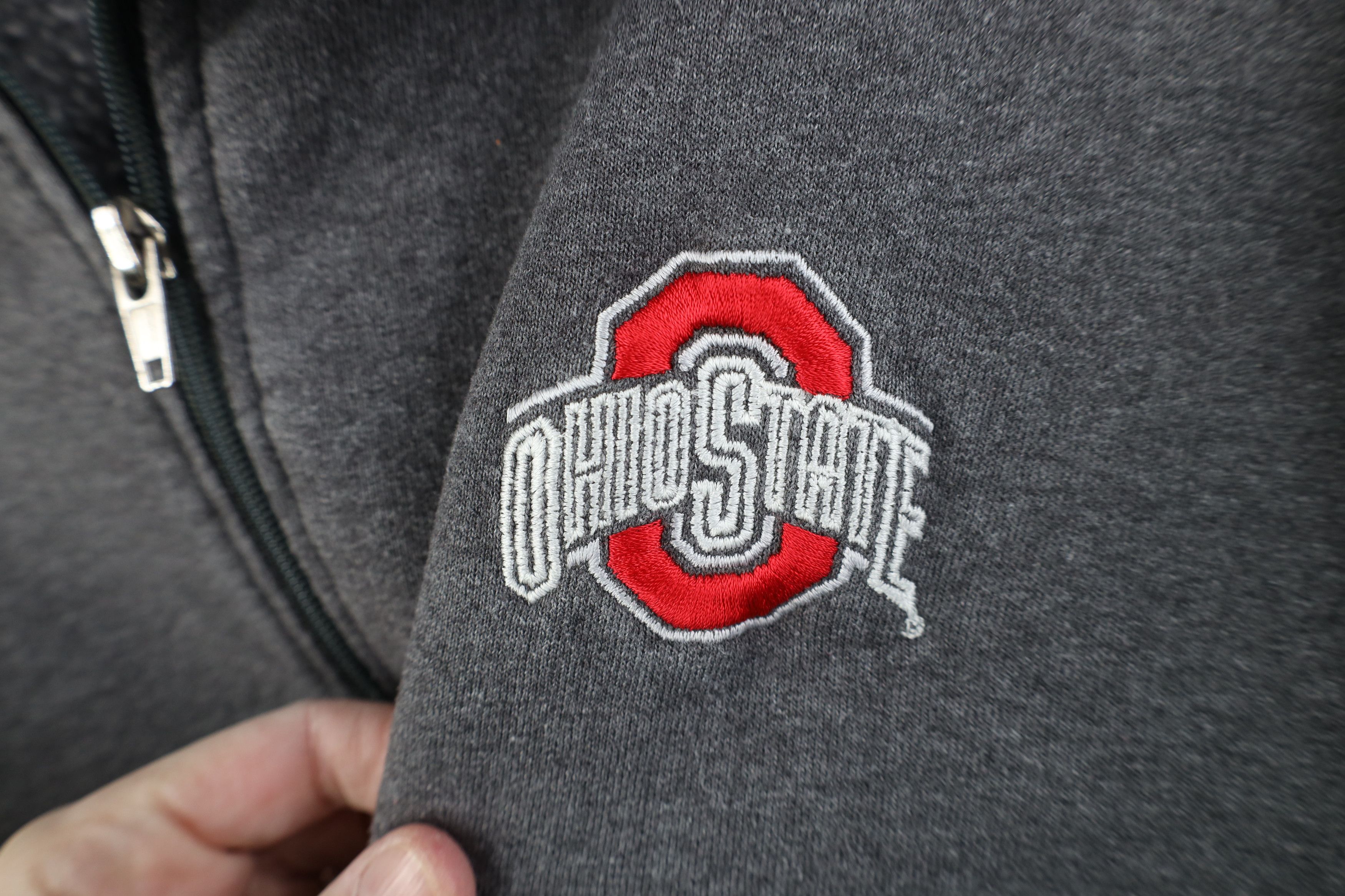 Champion Vintage 90s Champion Ohio State University Half Sweatshirt Size US M / EU 48-50 / 2 - 4 Thumbnail