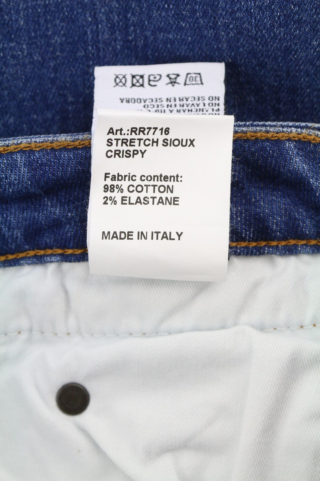 R13 BOY STRAIGHT 27 Carlton Stretch Ankle Denim Blue 86347 Size 27" / US 4 / IT 40 - 8 Thumbnail
