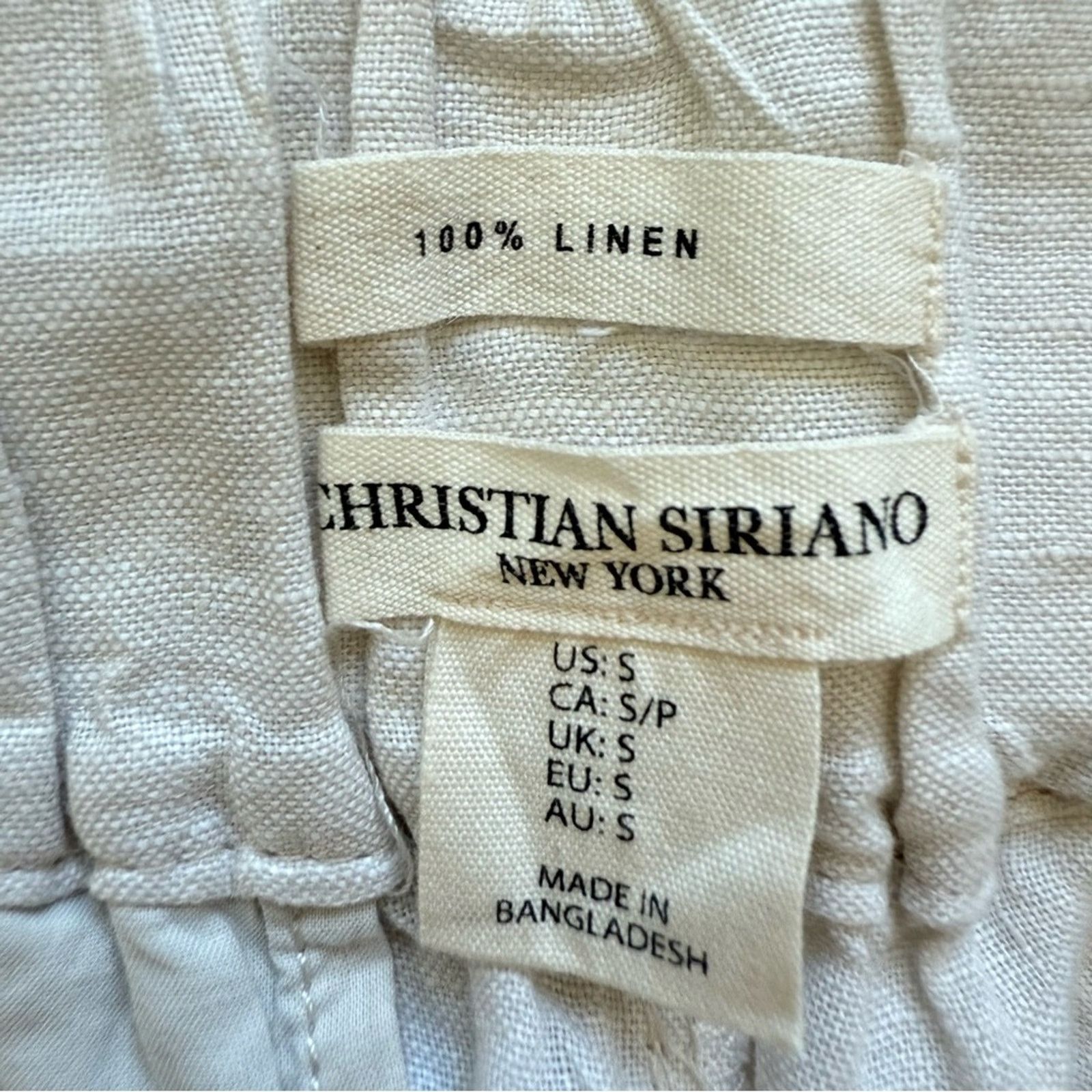 Other Christian Siriano women linen shorts size S Size 27" / US 4 / IT 40 - 4 Thumbnail