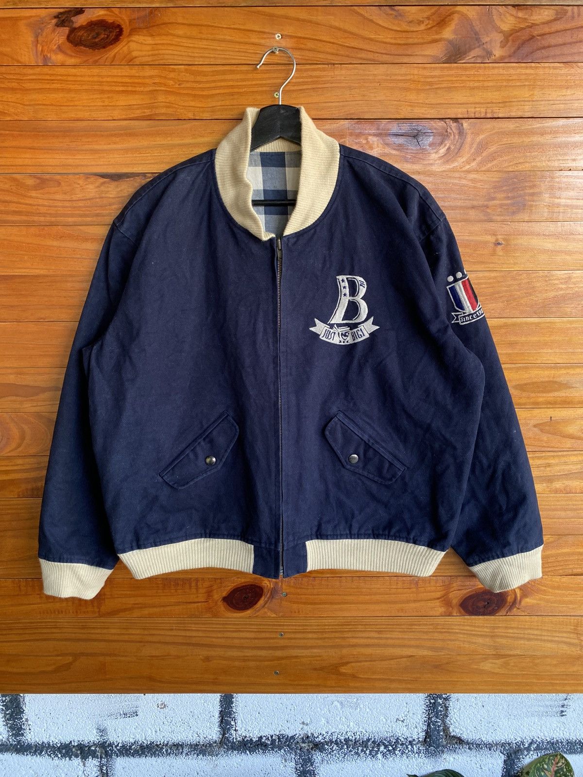 BIGI Vintage Just Bigi Caribbean Reversible Bomber Jacket Size US L / EU 52-54 / 3 - 5 Thumbnail