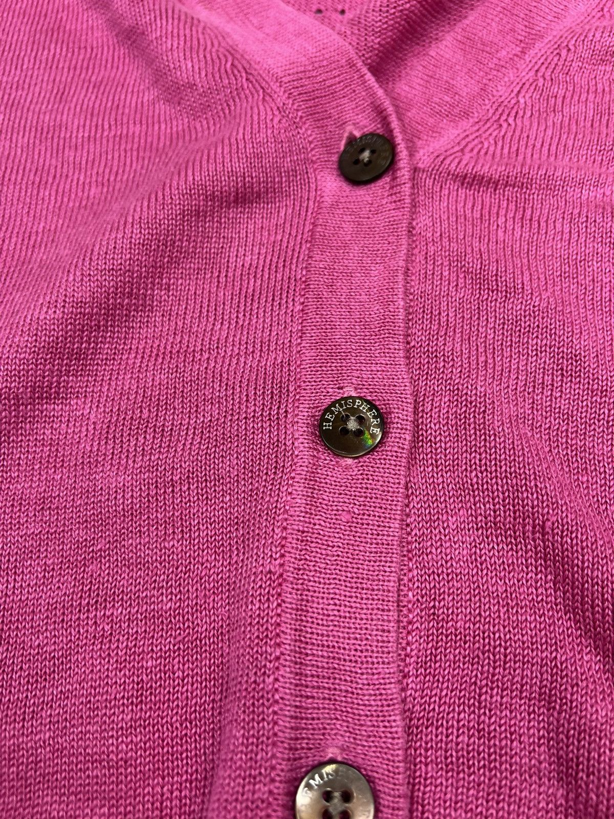Other Hemisphere Womens Pink Cardigan Sweater Size M / US 6-8 / IT 42-44 - 6 Thumbnail