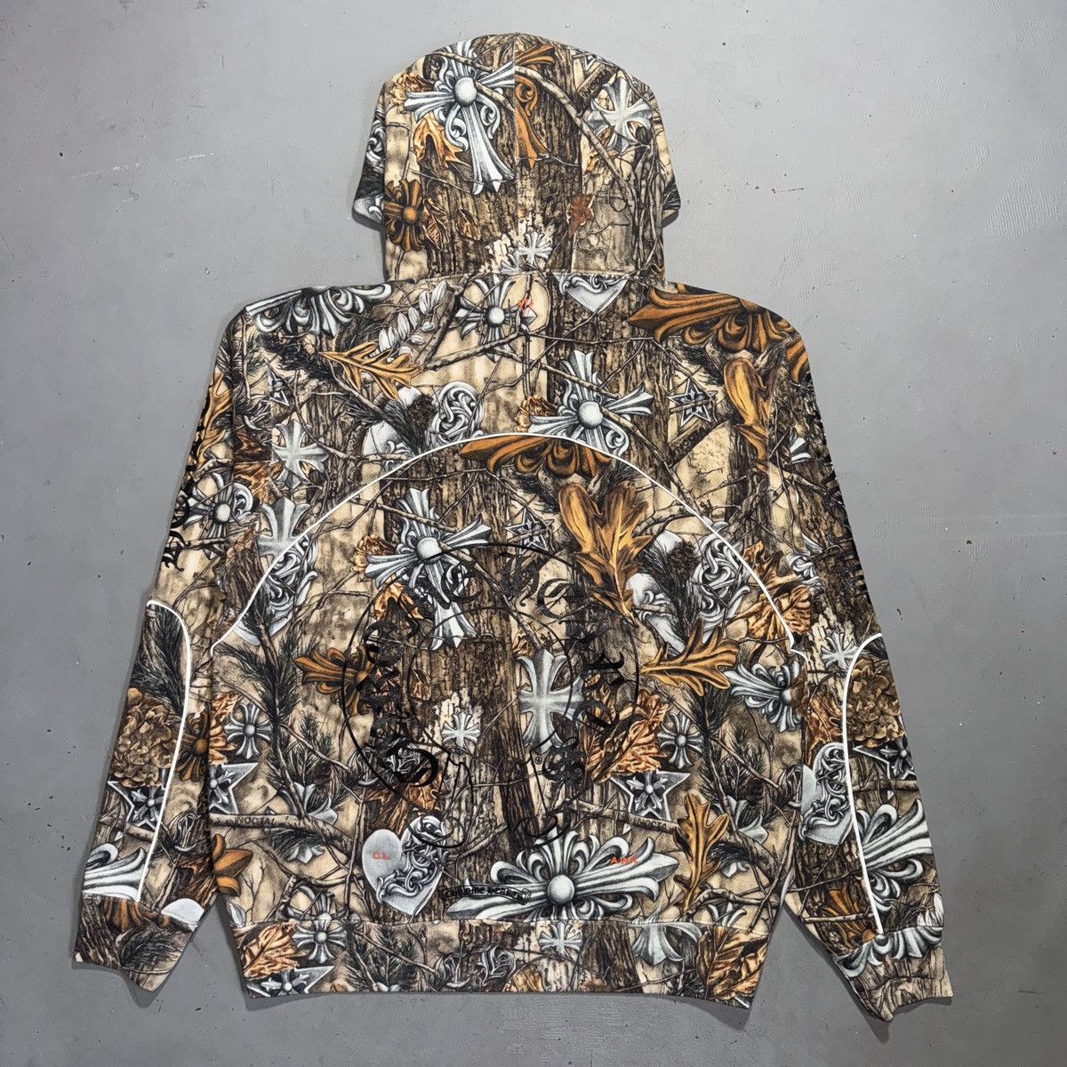 Chrome Hearts × NOCTA × Nike Chrome Hearts - Nocta - Horseshoe Realtree Camo Hoodie - LRG Size US L / EU 52-54 / 3 - 19 Thumbnail