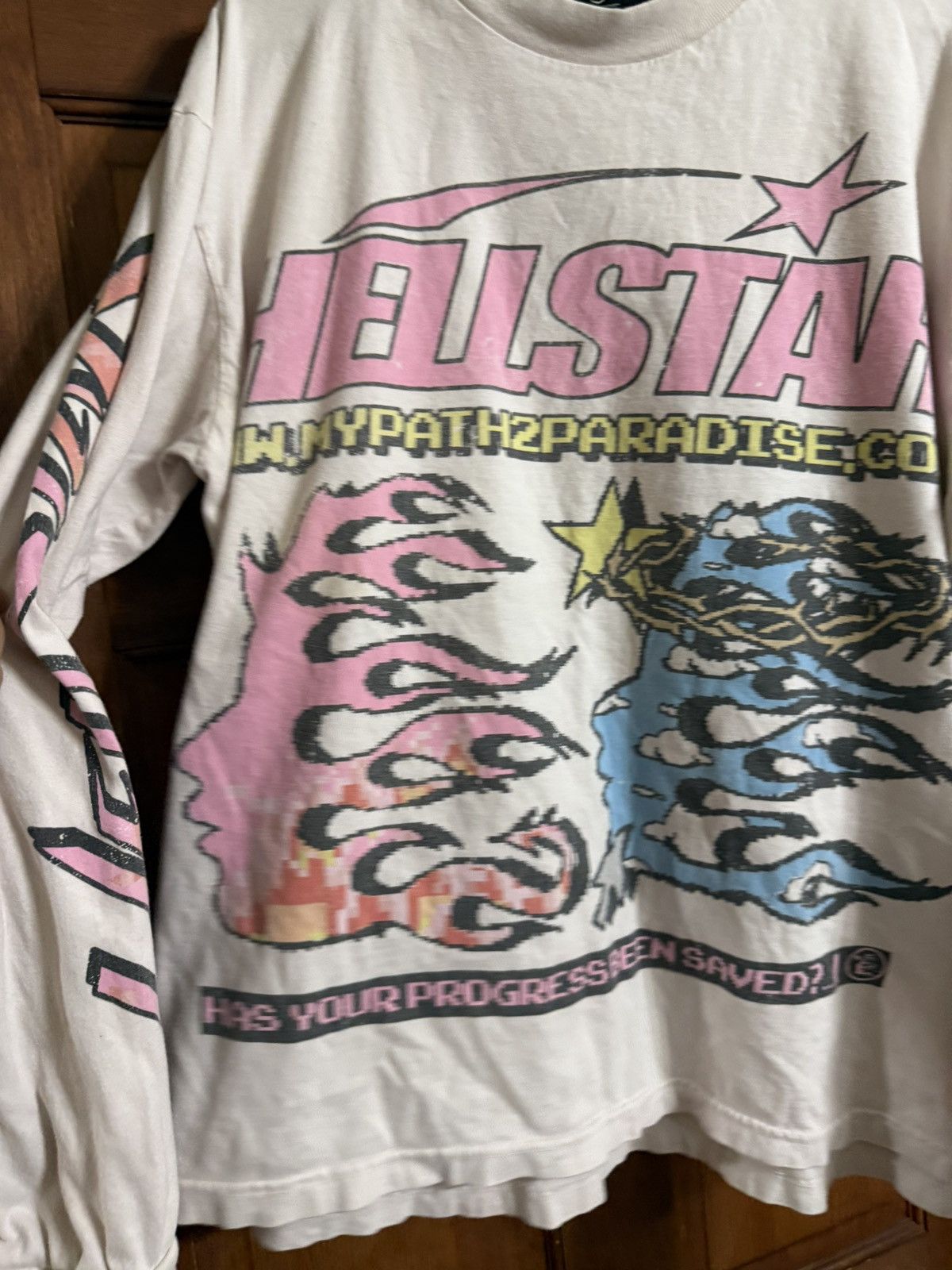 HELLSTAR Hellstar Pixel Long Sleeve Shirt Size XL Size US XL / EU 56 / 4 - 3 Thumbnail