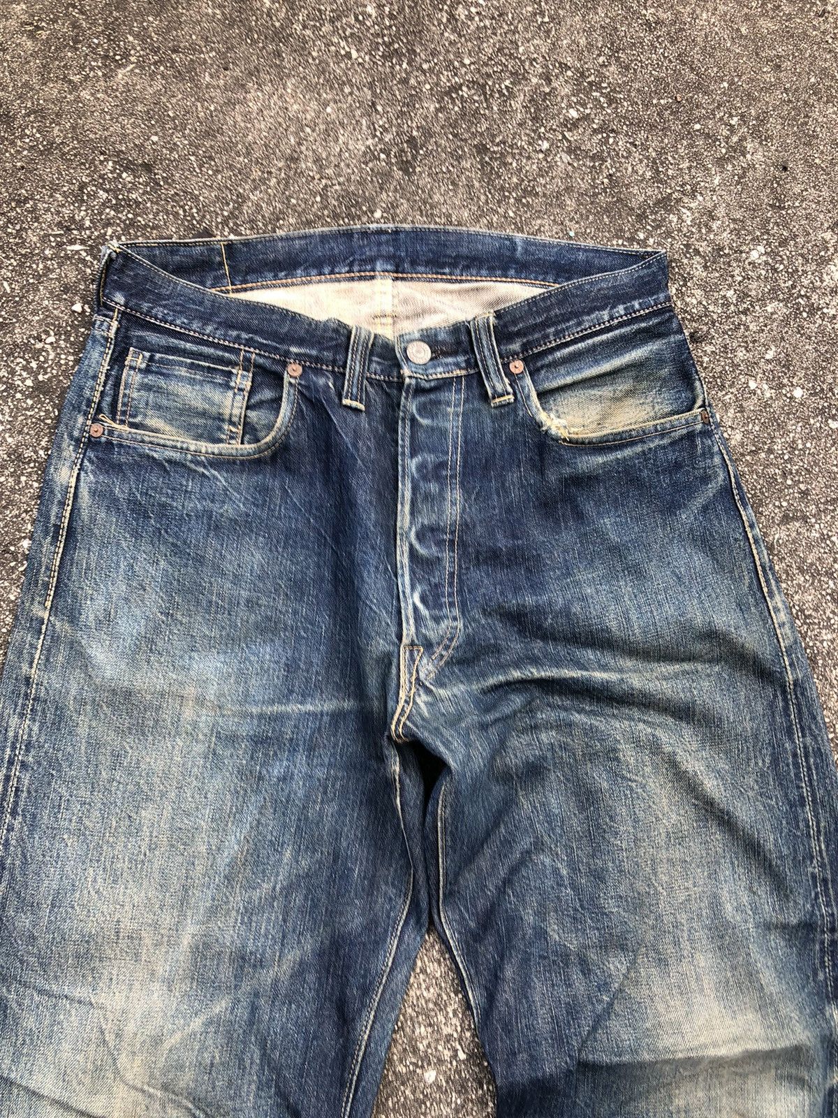 Buzz Rickson's Vintage Buzz Rickson Selvedge Blue Jeans Size US 31 - 4 Thumbnail