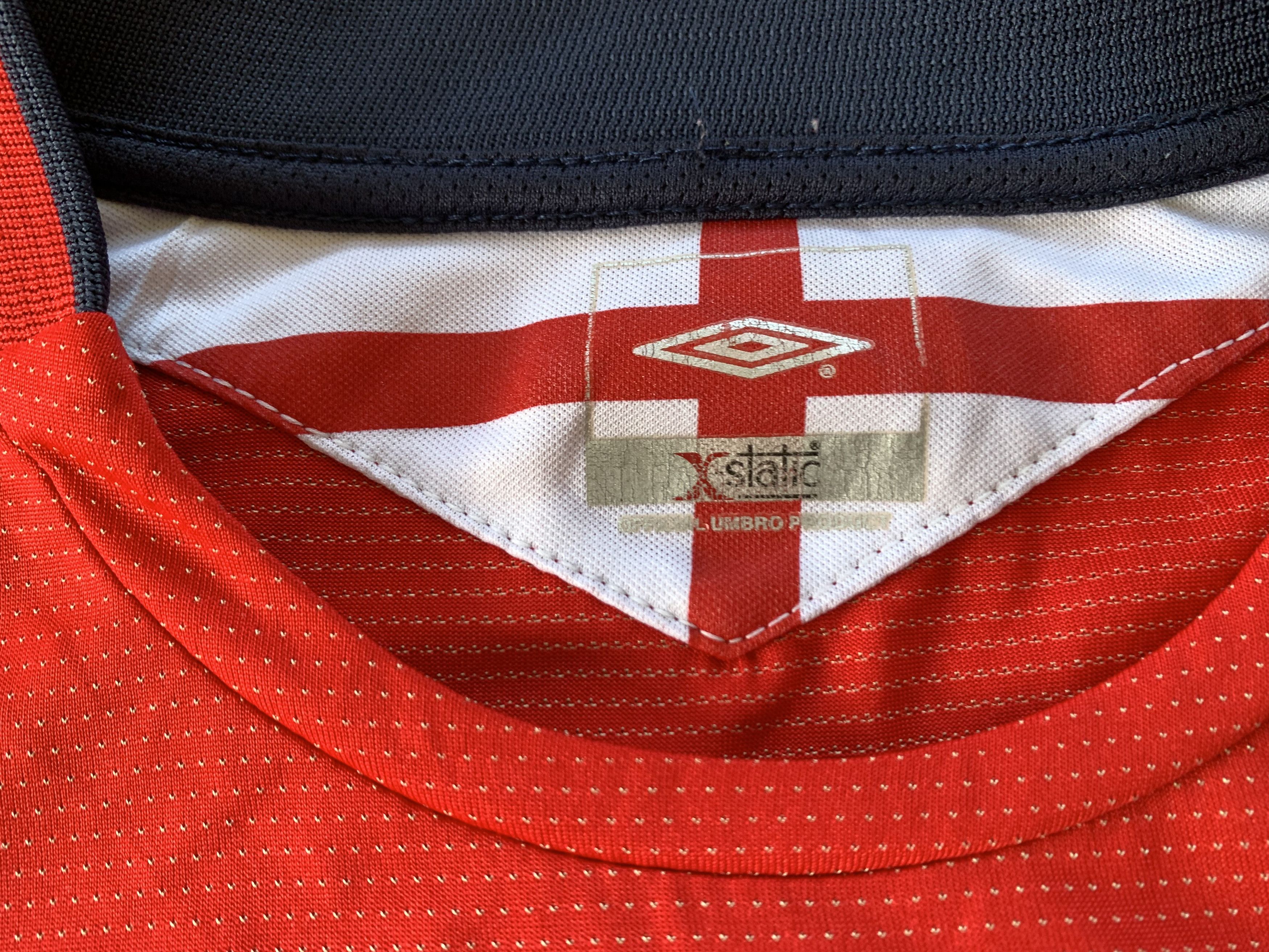 Umbro Vintage Umbro England FC Cotton T-Shirt Size US S / EU 44-46 / 1 - 6 Thumbnail