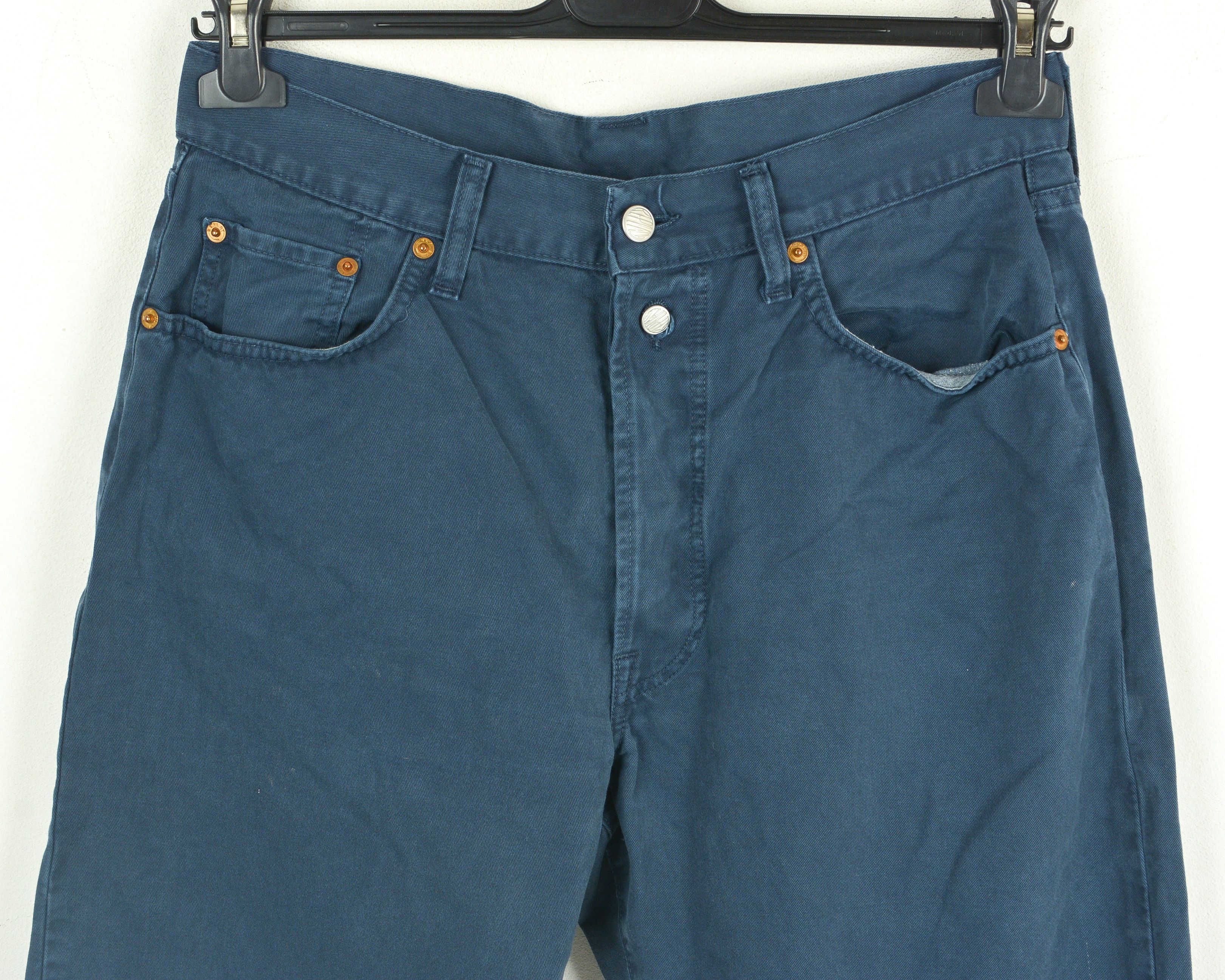 Replay W34 L34 Regular Straight Leg Pants Made in Italy Casual Size US 34 / EU 50 - 2 Thumbnail
