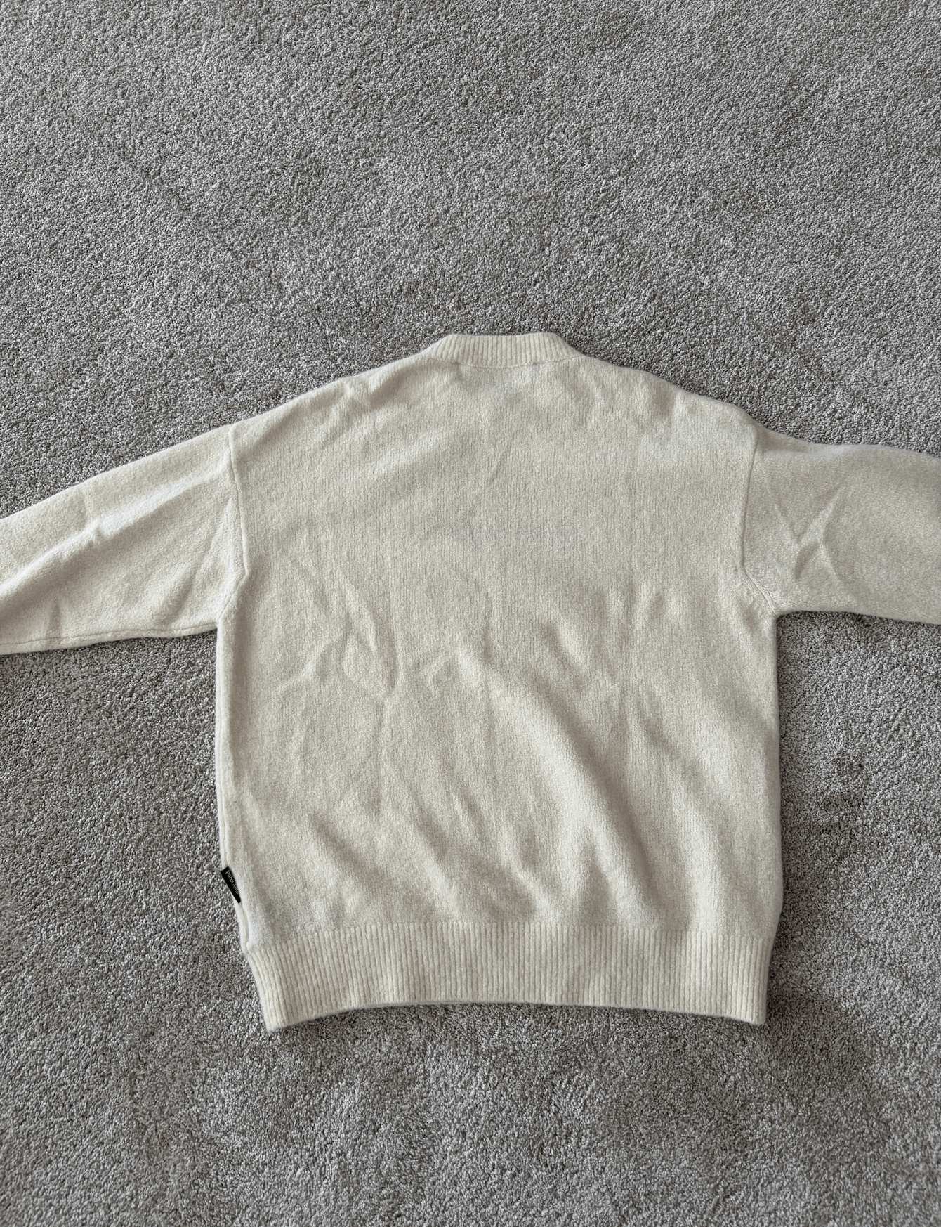 Palm Angels Palm Angels Beige/Cream Knitwear Sweater Size US S / EU 44-46 / 1 - 7 Thumbnail