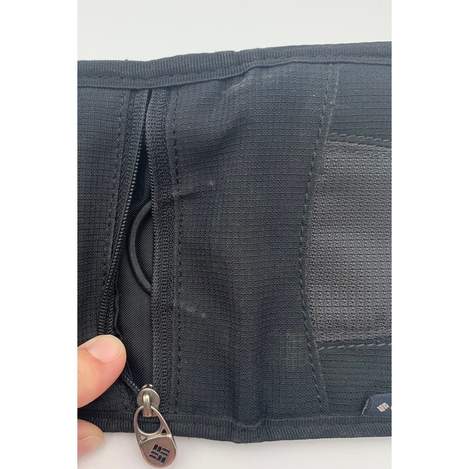 Columbia Columbia Trifold Nylon Wallet Men's Black Gray READ Size ONE SIZE - 5 Thumbnail