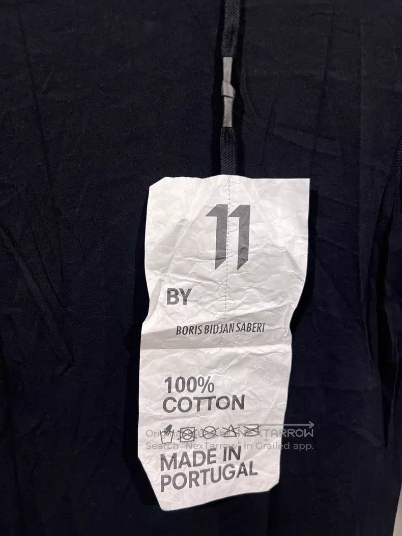 Boris Bidjan Saberi Boris Bidjan Saberi 11by bbs TS1 crewneck t-shirt| Size US XXS / EU 40 - 4 Thumbnail