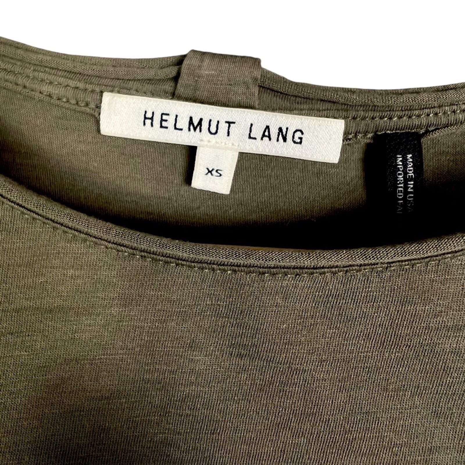 Helmut Lang Helmut Lang Distressed Cotton/Cashmere Tee -XS- $195 Retail Size US XS / EU 42 / 0 - 5 Thumbnail
