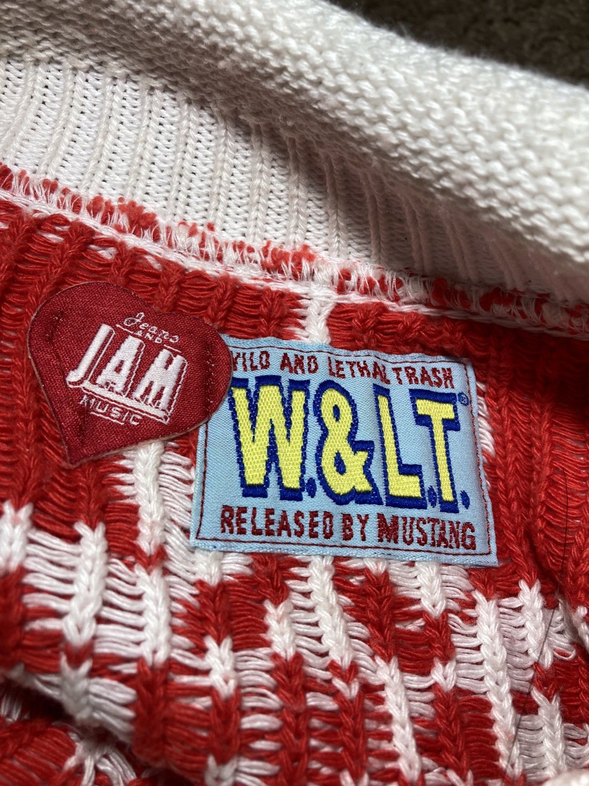 W&LT × Walter Van Beirendonck SS94 W&LT Twinkle Little Star Knit Sweater Pride 90s 1994 Size US M / EU 48-50 / 2 - 7 Thumbnail