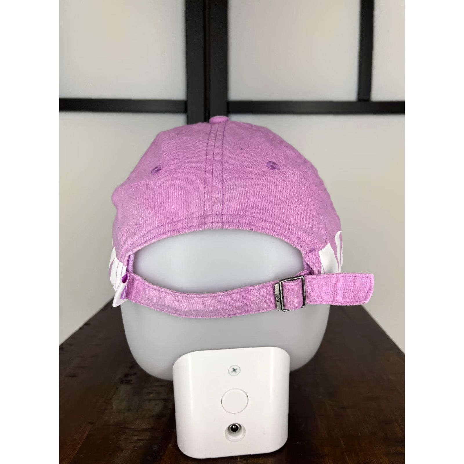 Nike Nike Hat Cap Strap Back Womens One Size Pink Heritage86 Lined Cotton Polyester Golf Hat Size ONE SIZE - 6 Thumbnail