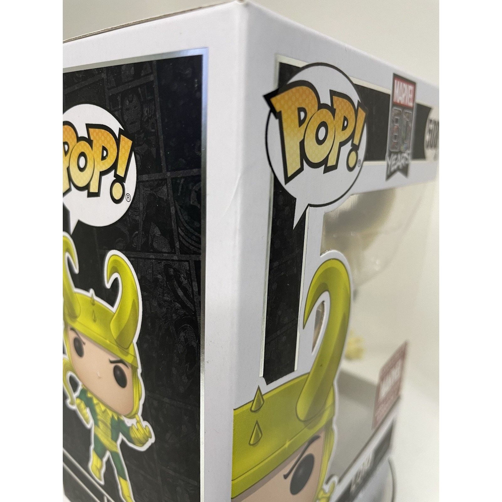 Marvel Comics Funko POP Marvel 80 Years: Loki #508, Marvel Collector Corps Size ONE SIZE - 9 Thumbnail