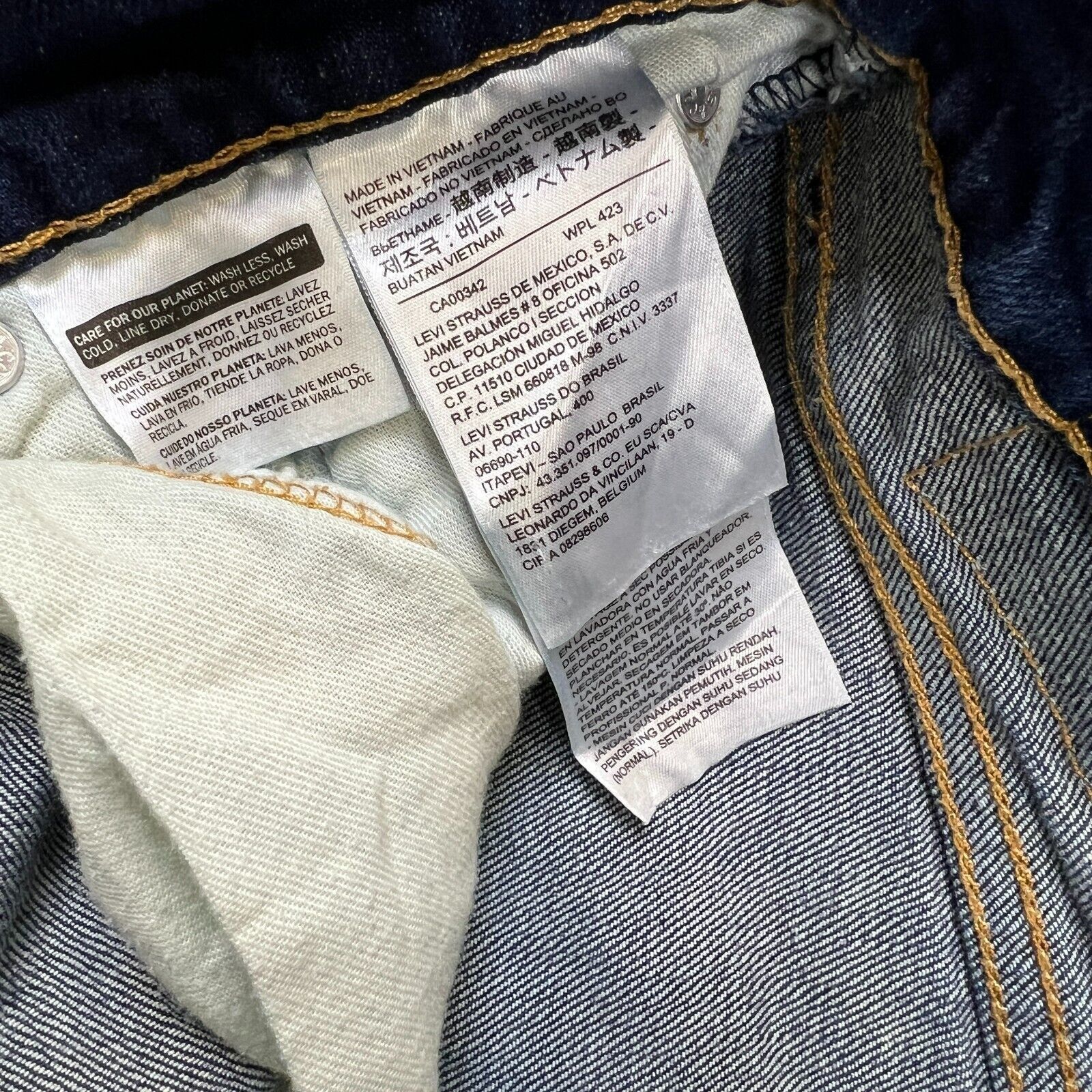 Levi's × Vintage Levi's 511 Jeans 30x30 Slim Fit Faded American Denim Pants Size US 30 / EU 46 - 8 Thumbnail