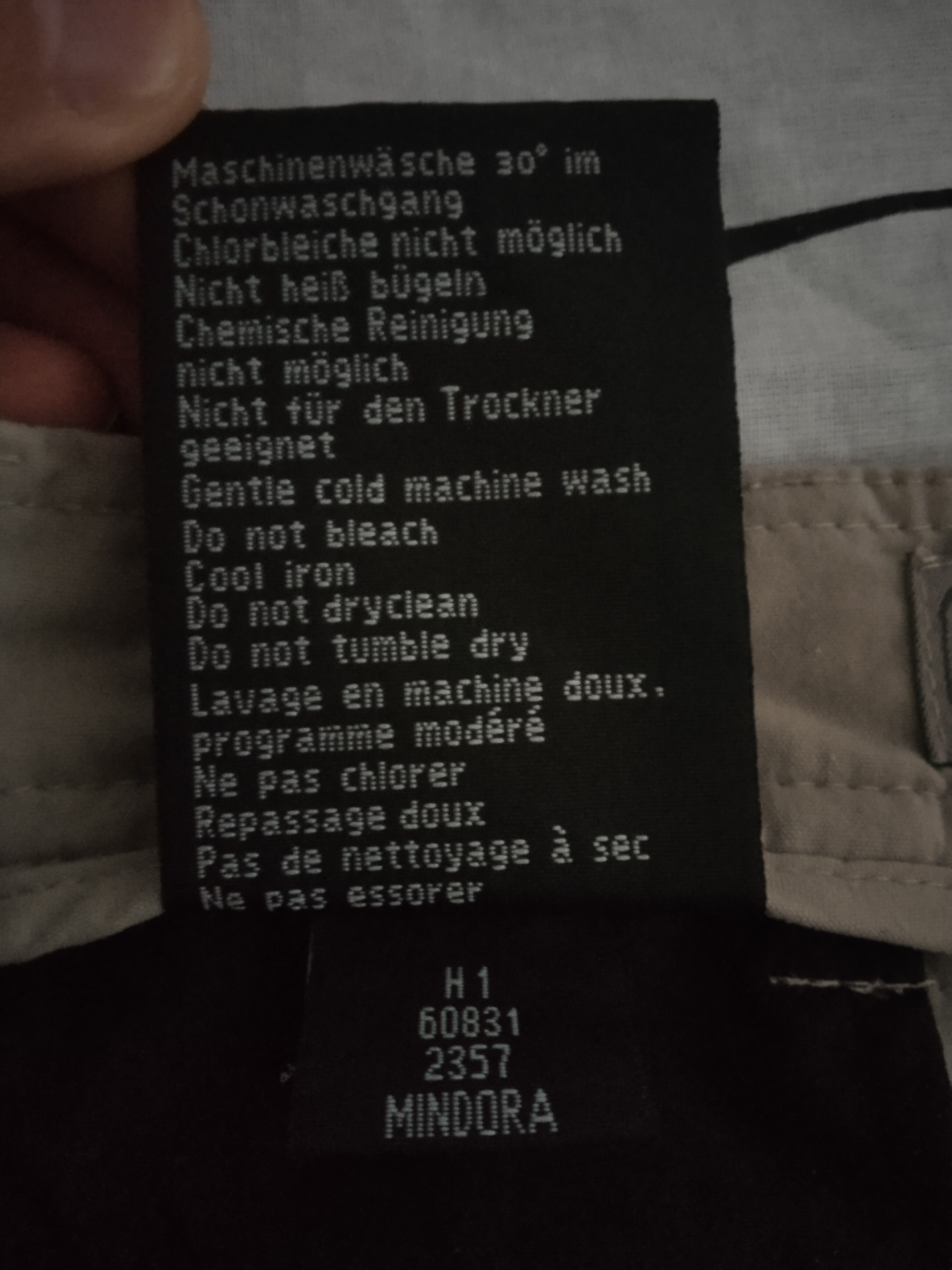 Vintage Schoffel ACF Womens Zip-Off Trousers Size 27" / US 4 / IT 40 - 4 Thumbnail