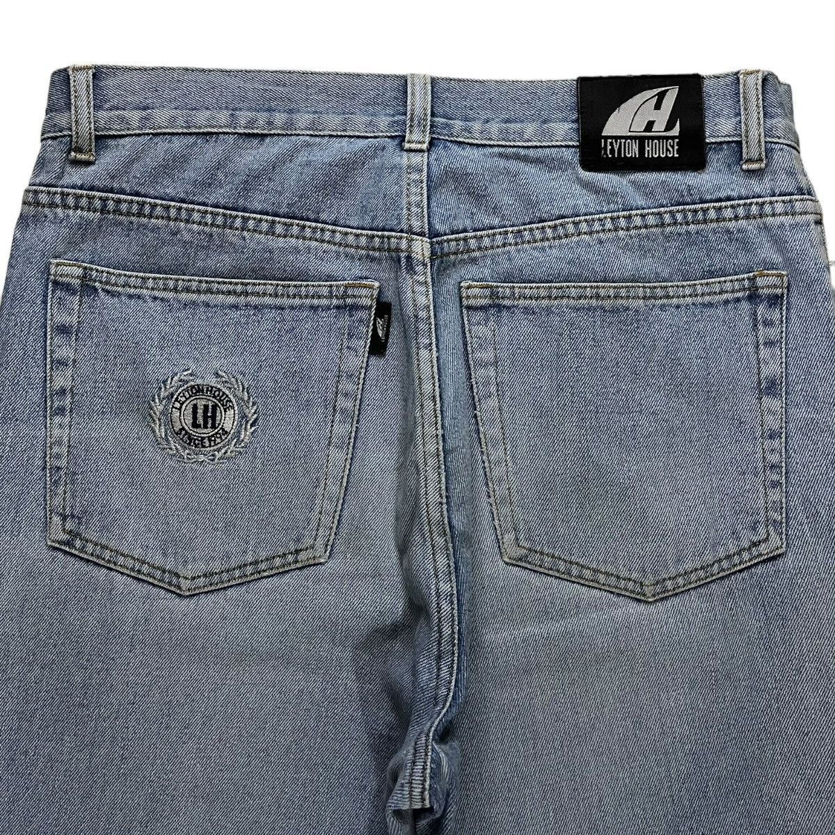 Japanese Brand SALES🔥Vintage Japanese Faded Wash Distressed Baggy Jeans Size US 33 - 8 Thumbnail