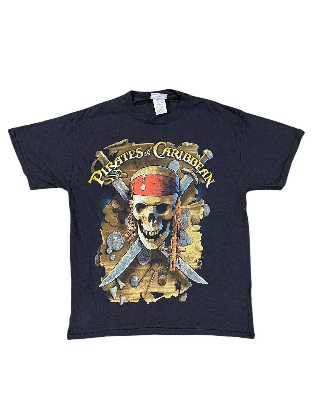 Disney × Vintage Pirates Of The Carribean Movie Tee Size US M / EU 48-50 / 2 - 1 Thumbnail