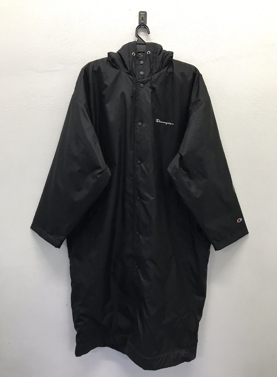 Champion × Vintage Vintage Champion Long Jacket Hoodie Size US XL / EU 56 / 4 - 1 Thumbnail