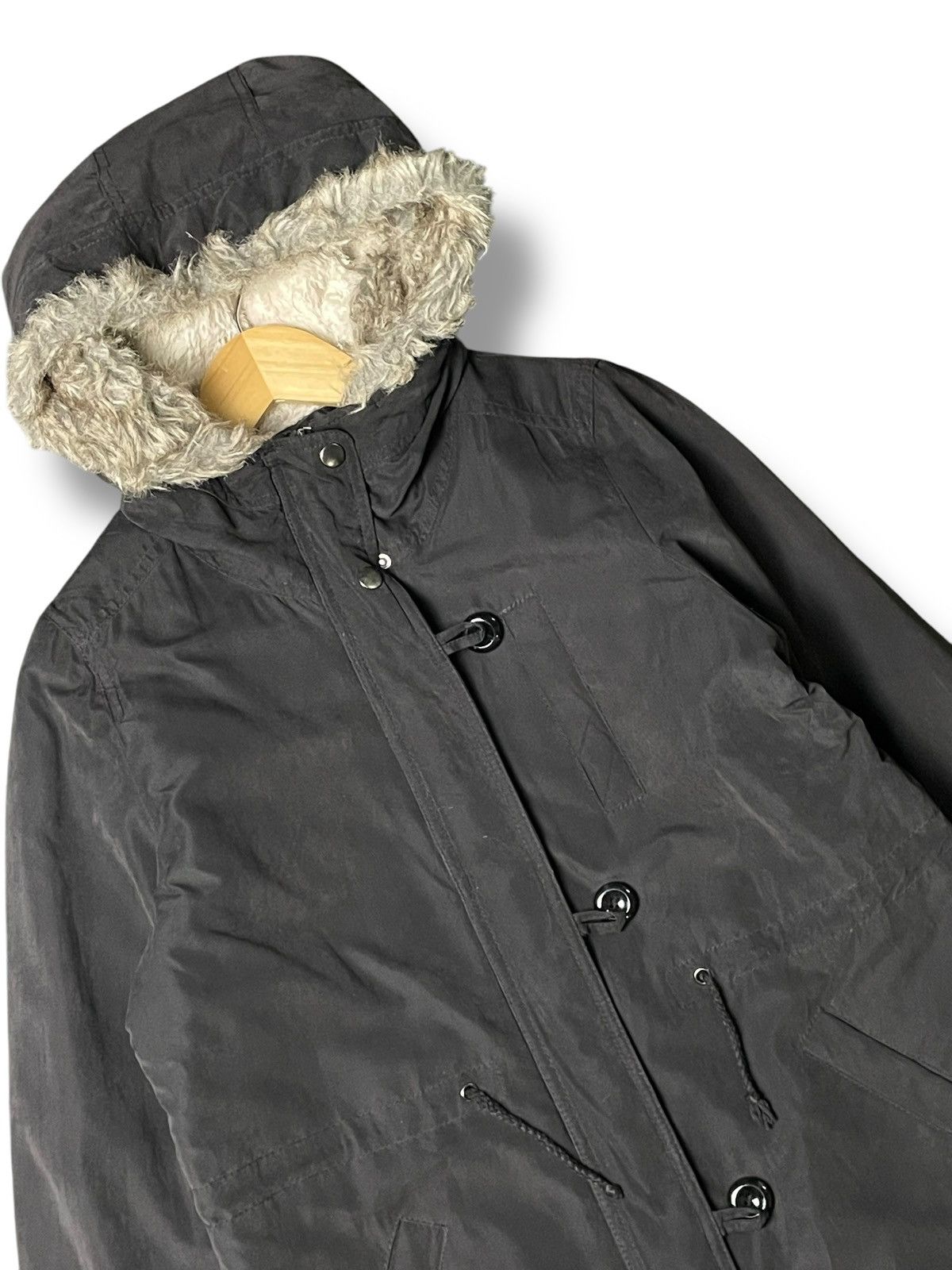 If Six Was Nine × Japanese Brand Lutique Brand Faux Fur Hooded Jacket (57) Size US M / EU 48-50 / 2 - 2 Thumbnail