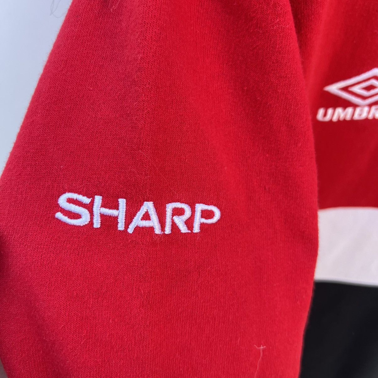 Umbro Manchester United soccer jersey sweatshirt vintage umbro Size US XXL / EU 58 / 5 - 4 Thumbnail