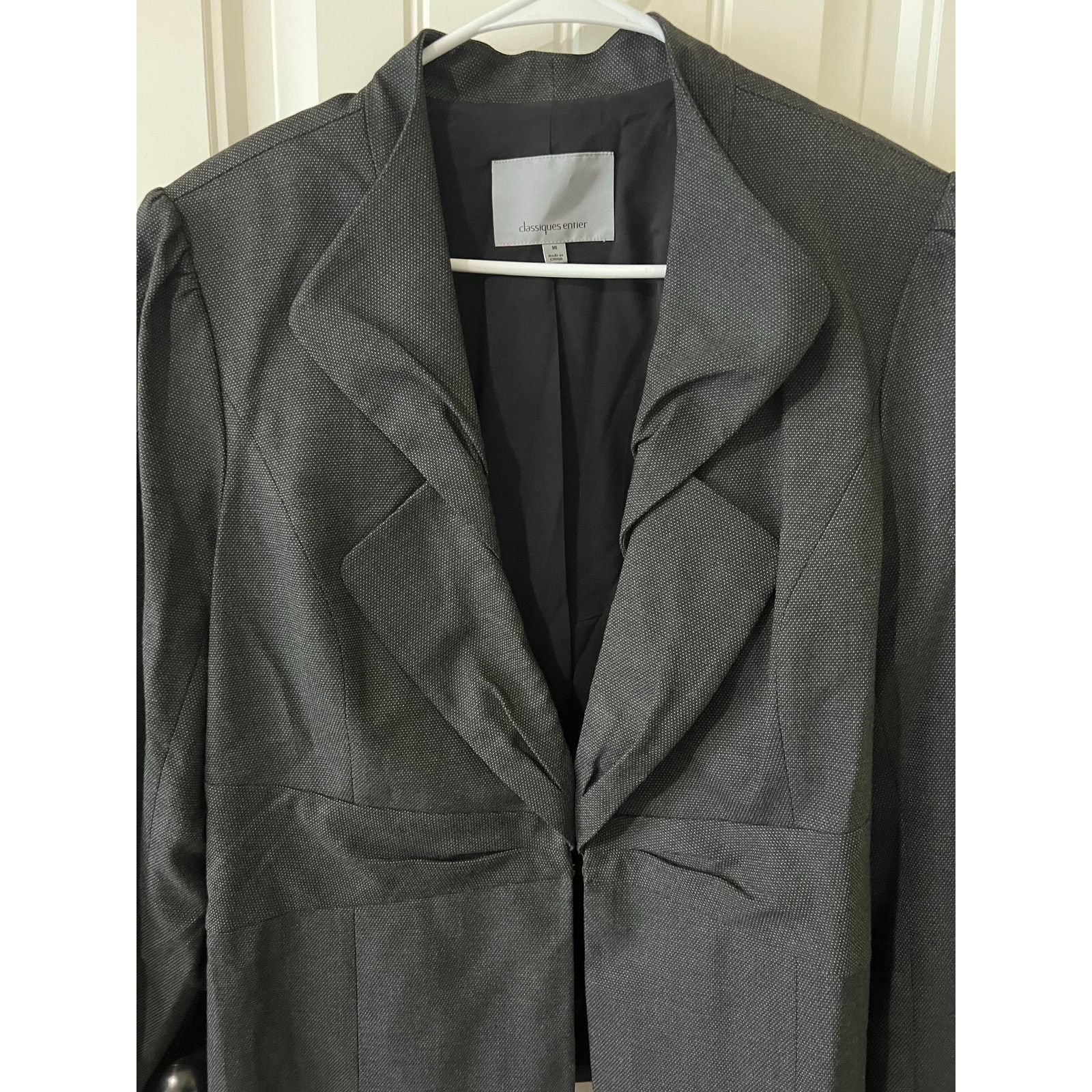 Nordstrom Classiques Entier Nordstrom single Breasted Blazer Jacket Size XXL / US 16-18 / IT 52-54 - 6 Thumbnail