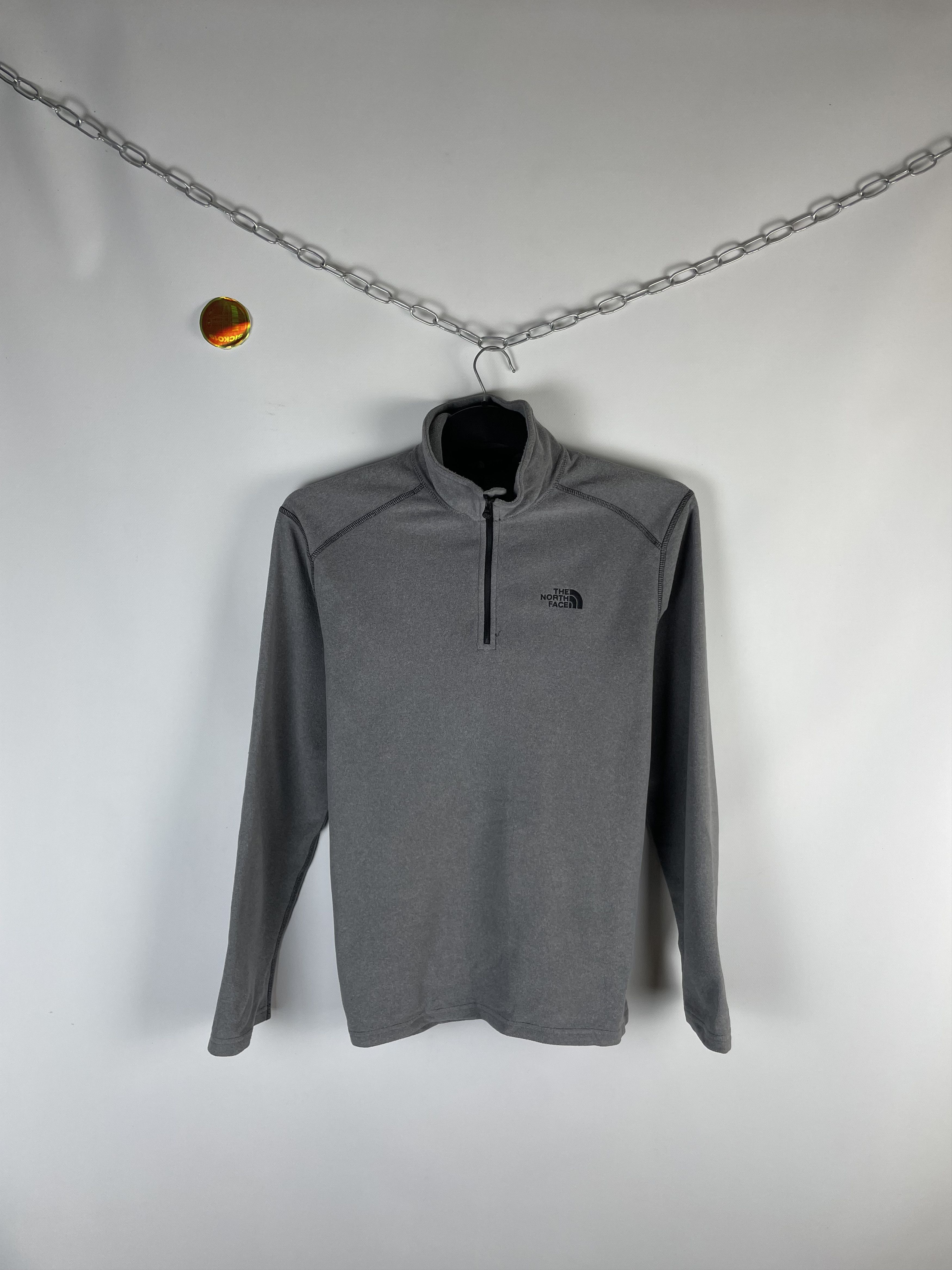 Other Vintage The North Face 1/4 Zip Fleece Jacket Size US S / EU 44-46 / 1 - 1 Thumbnail
