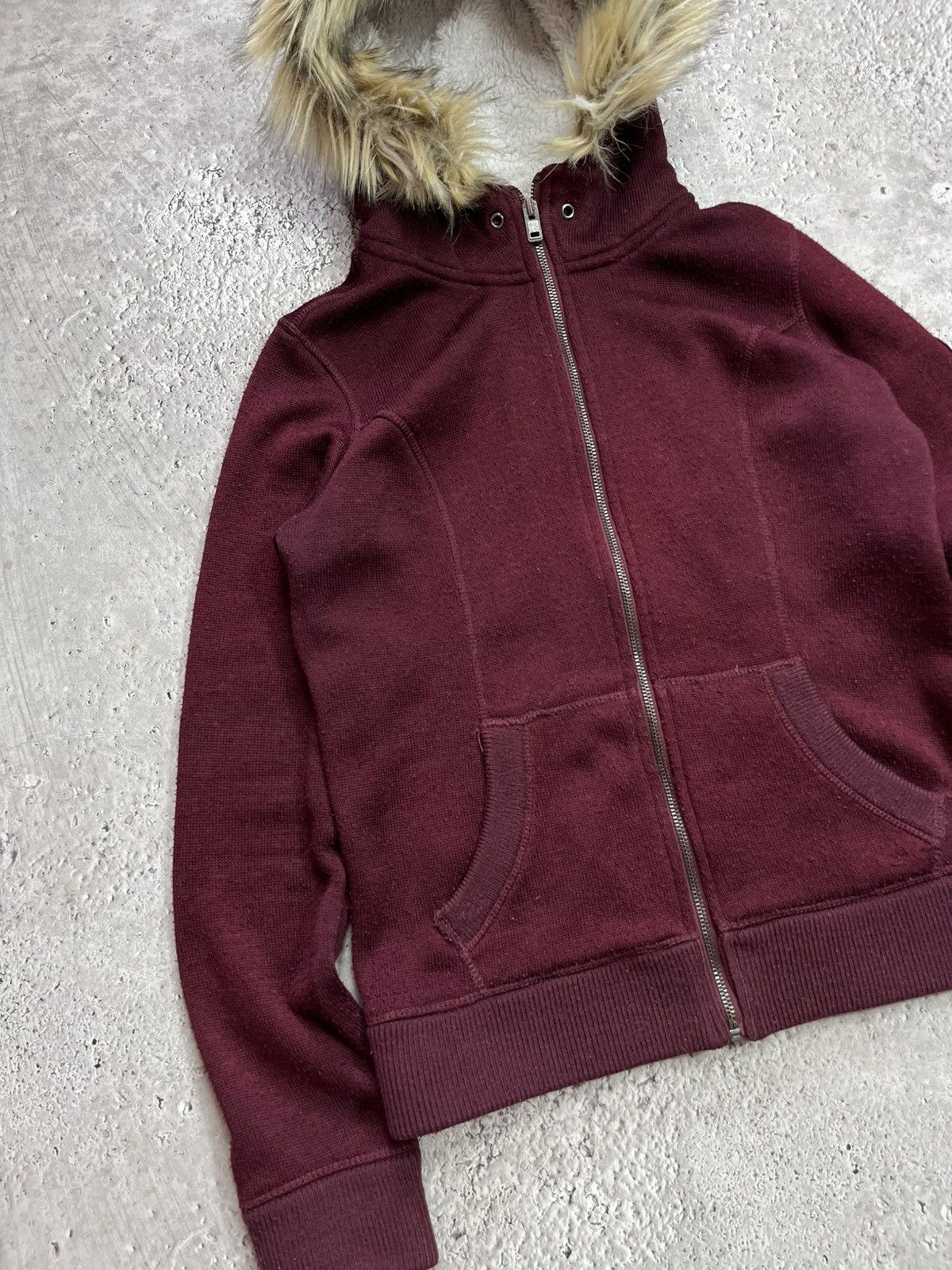Superdry Superdry Faux Fur Hood Zip Hoodie Sherpa Lined Jacket Women Size M / US 6-8 / IT 42-44 - 3 Thumbnail