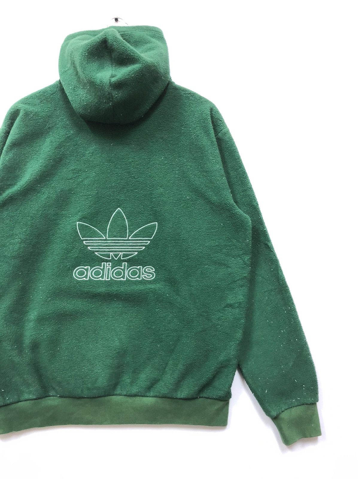 Vintage ADIDAS HOODIE BIG LOGO EMBROID Size US L / EU 52-54 / 3 - 8 Thumbnail