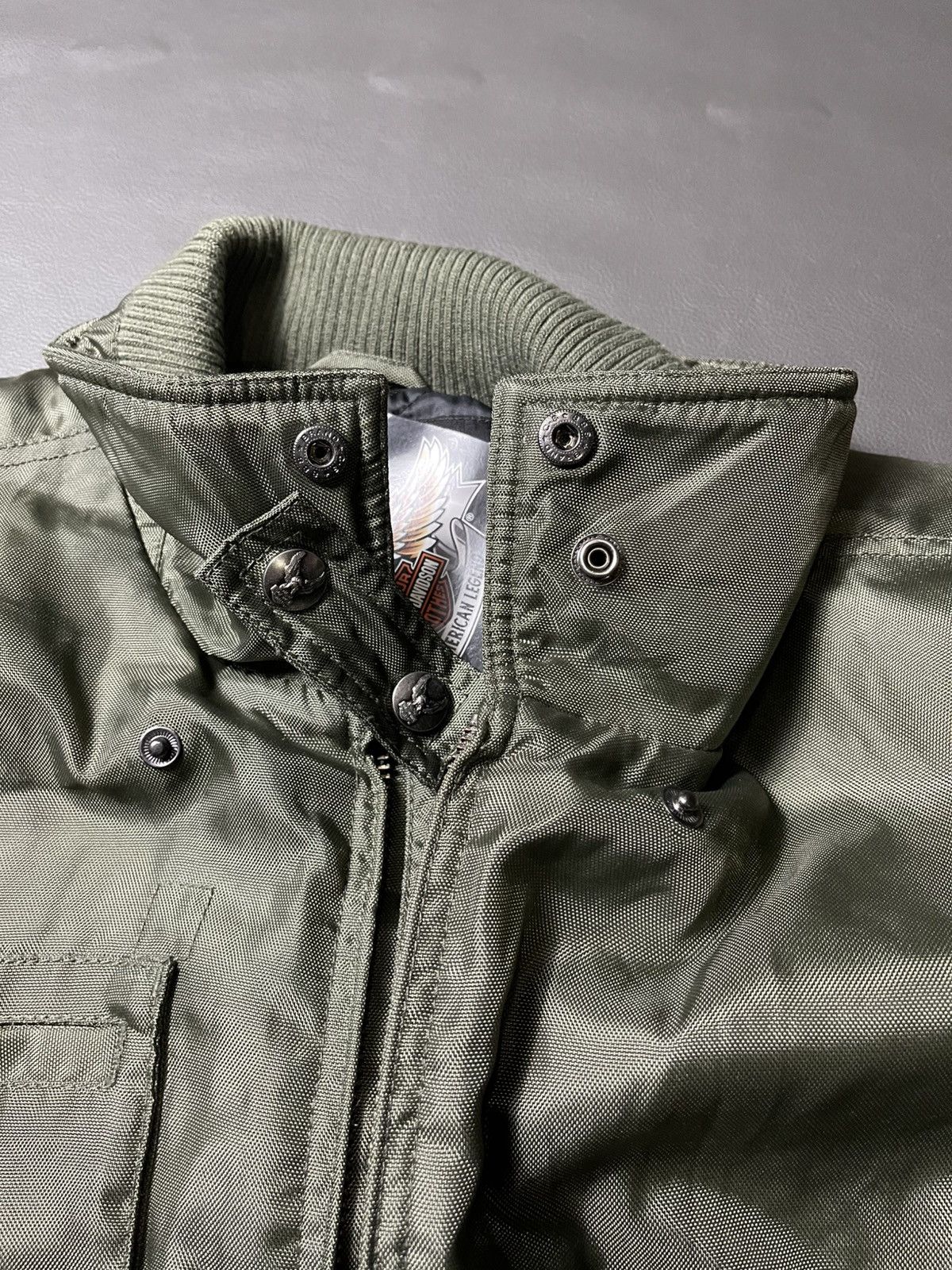 Harley Davidson Harley Davidson Bomber Jacket Size US XXL / EU 58 / 5 - 9 Thumbnail
