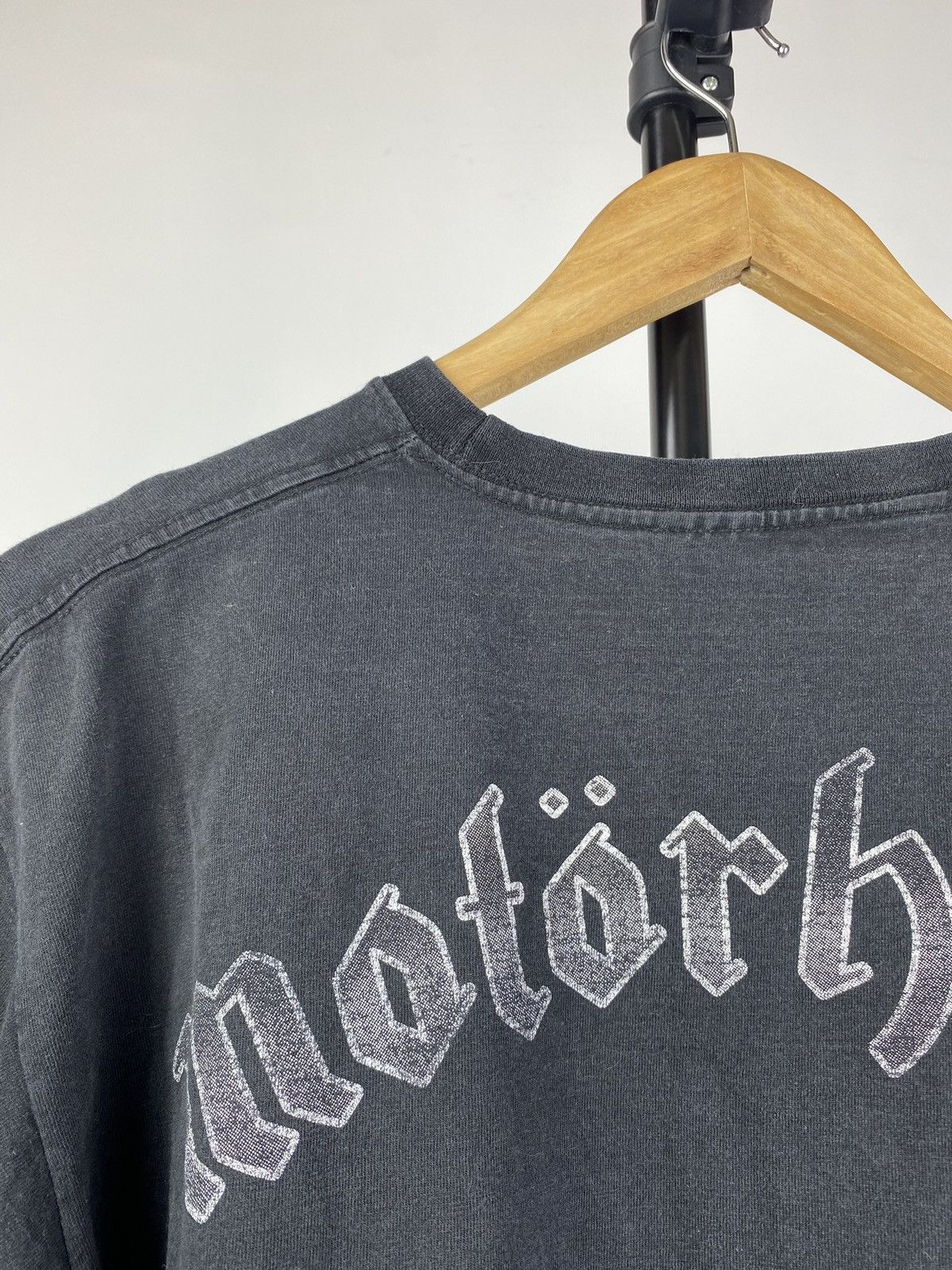 Band Tees × Vintage 🔥VNTG Motorhead England T-Shirt Warpig Black Metal Rock Band Size US L / EU 52-54 / 3 - 8 Thumbnail