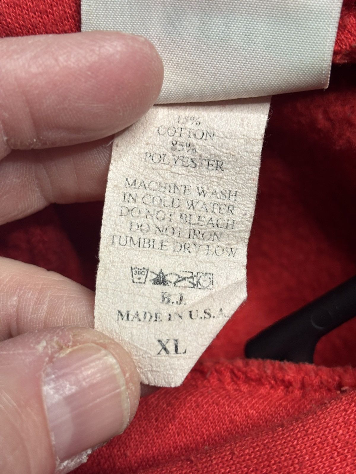 Other Vintage NAS Hoodie XL Red Hill Heavyweight USA 90s Rap Size US XL / EU 56 / 4 - 7 Thumbnail