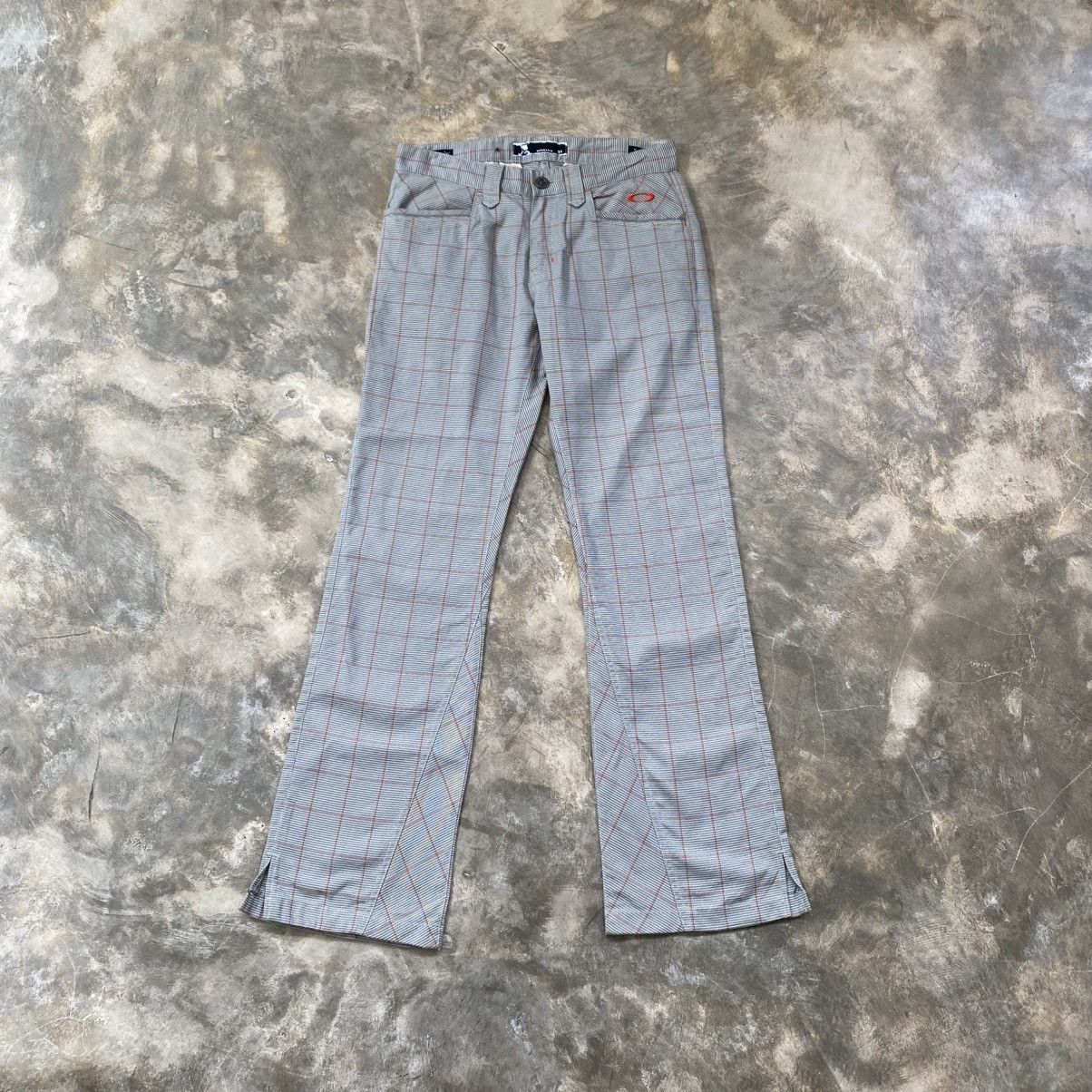Oakley Oakley Tartan Bootcut Pants Size US 28 / EU 44 - 1 Thumbnail