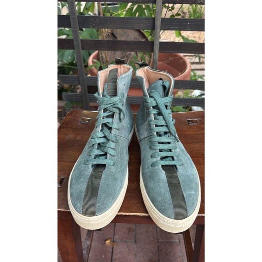 Daniel Patrick DANIEL PATRICK Size 43 (10) Men's Blue-Grey High top Shoes Size US 10 / EU 43 - 3 Thumbnail