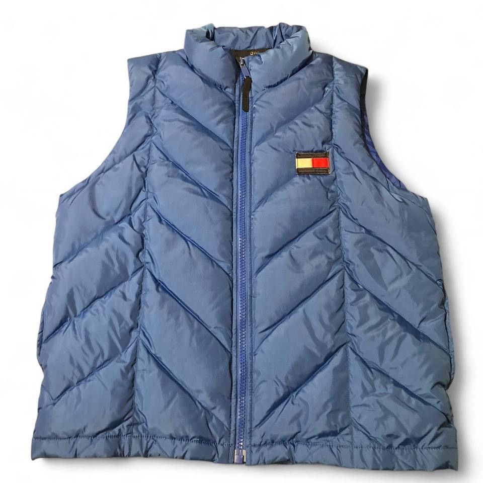 Tommy Hilfiger Blue Tommy Hilfiger puffer vest with zipper closure Size M / US 6-8 / IT 42-44 - 1 Thumbnail