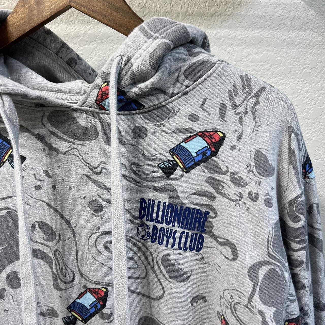 Billionaire Boys Club Billionaire Boys Club grey moonwaves hoodie all over print Size US L / EU 52-54 / 3 - 2 Thumbnail