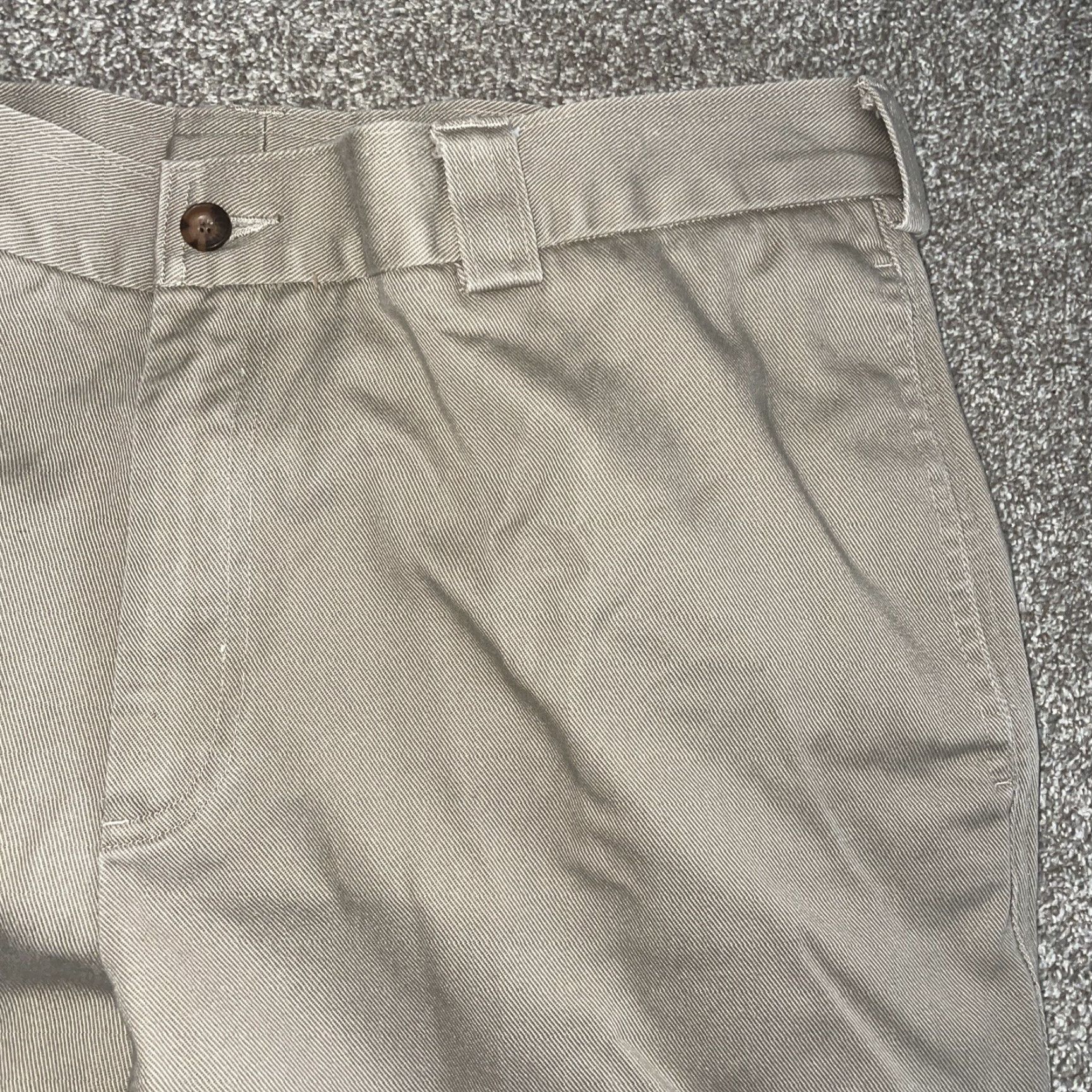 CO Duluth Trading Co Beige Casual Pants Mens 40x30 Regular Chino Inseam 30 Beige Mens Pants Size US 40 / EU 56 - 3 Thumbnail