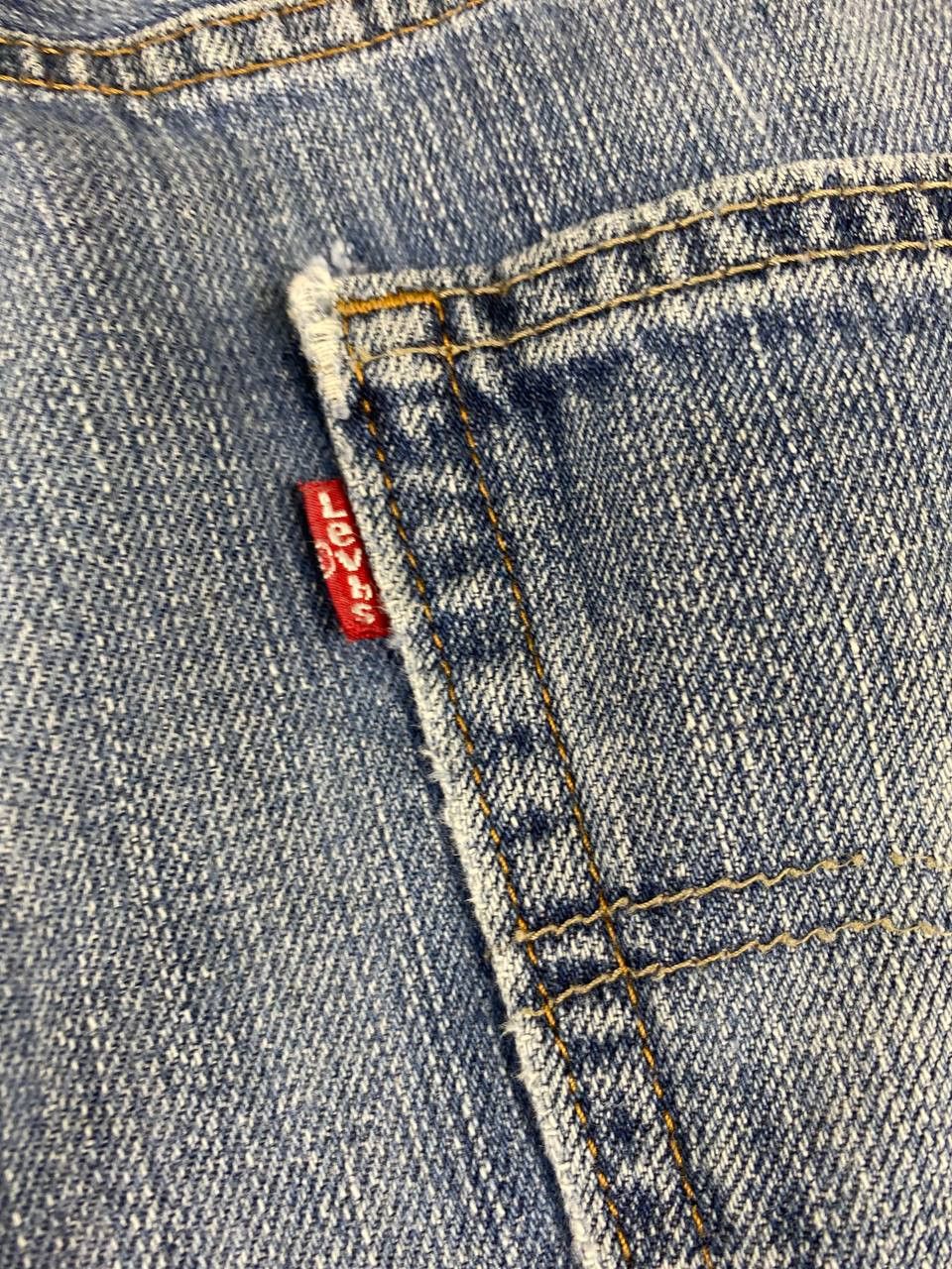 Levi's levis 559 straight leg cut distressed denim Size US 38 / EU 54 - 5 Thumbnail