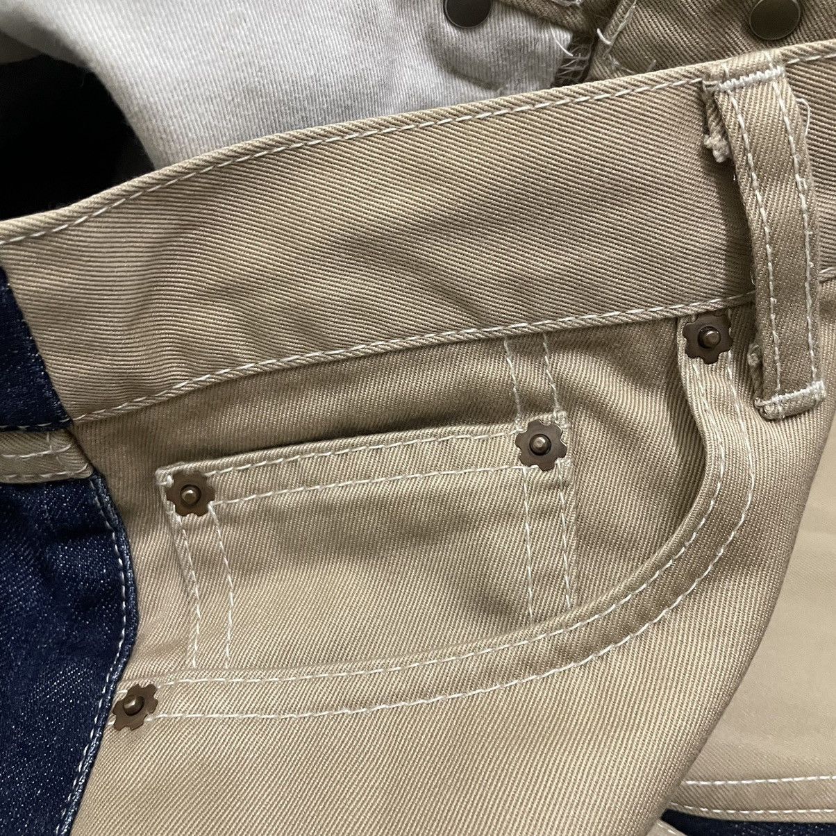 Daytona × Japanese Brand Setagaya AF Base Rare Design Jeans Kapital Style Size US 31 - 9 Thumbnail