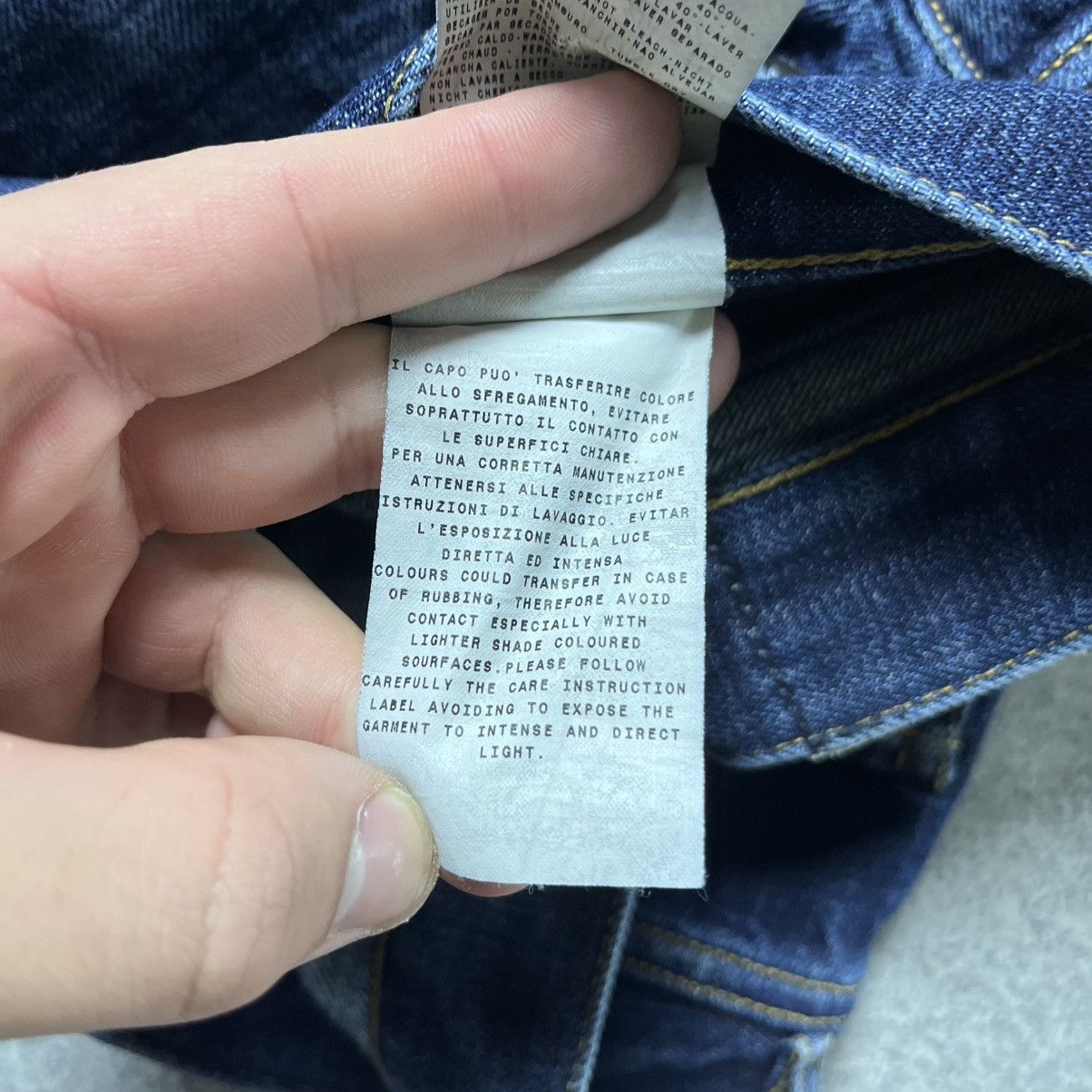 Stone Island Vintage Stone Island Jeans Patch Pocket Straight Fit Casual Size US 32 / EU 48 - 14 Thumbnail