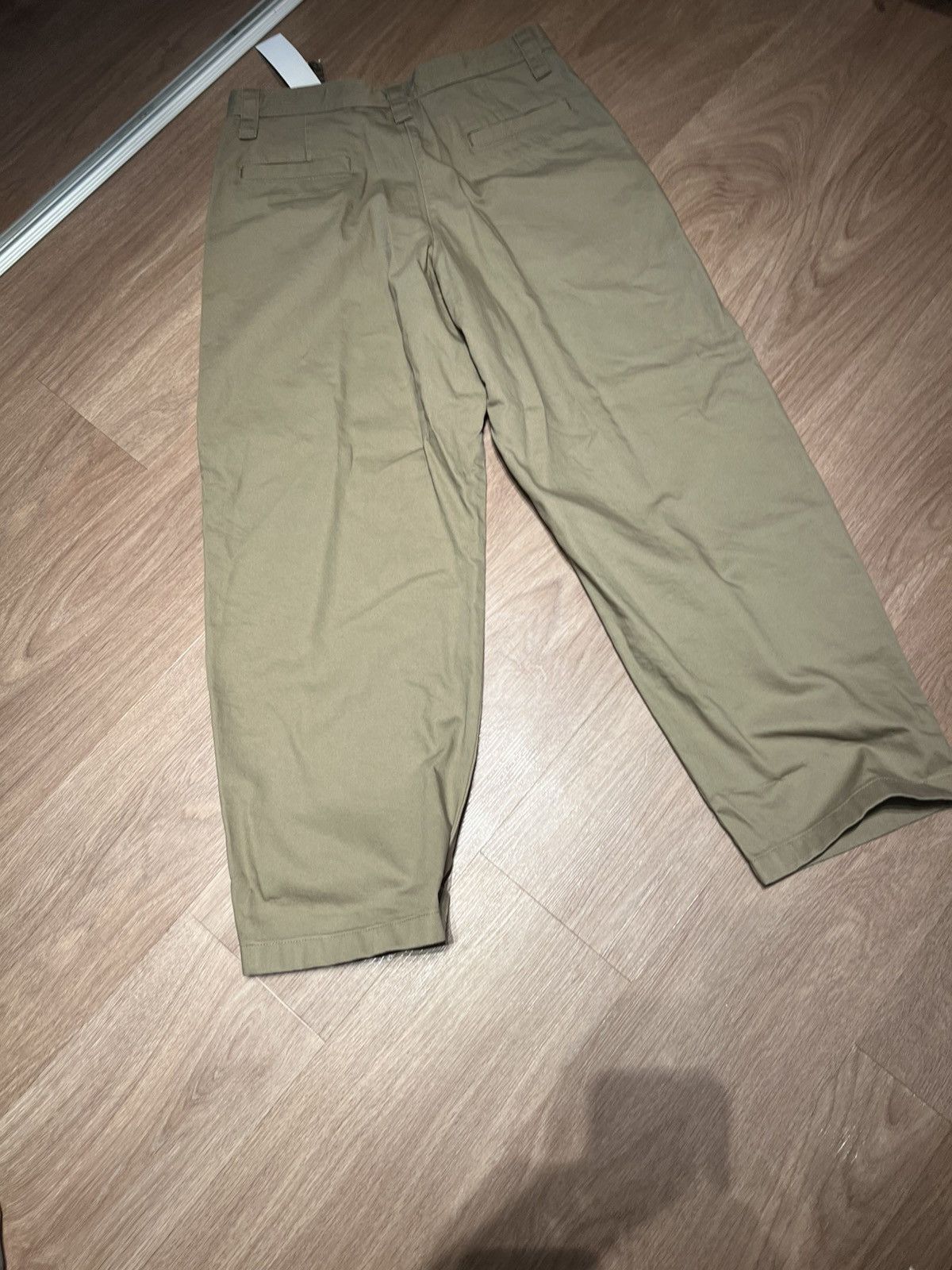 Lemaire × Uniqlo Uniqlo U Wide Chino Pants 34 Size US 34 / EU 50 - 4 Thumbnail