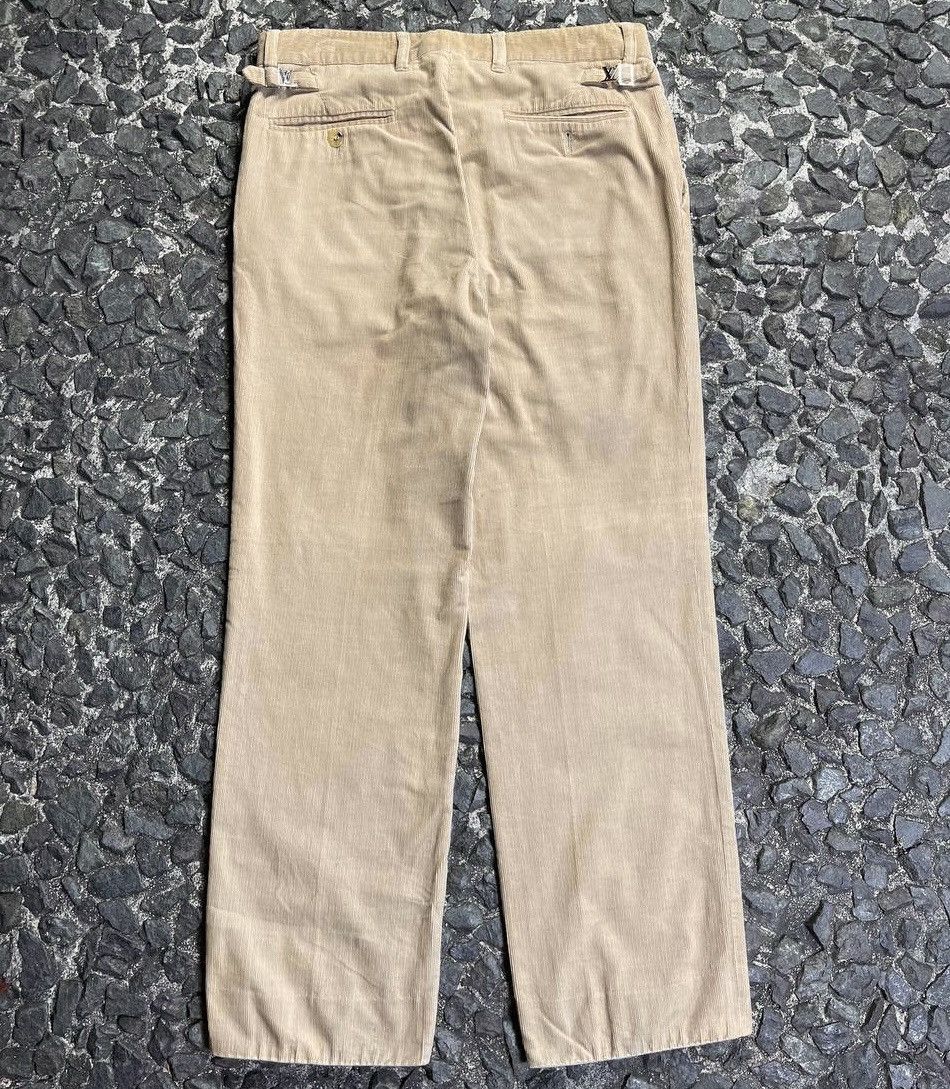 Louis Vuitton LV - Buckle Silver Logo Cords Pants Size US 30 / EU 46 - 1 Thumbnail
