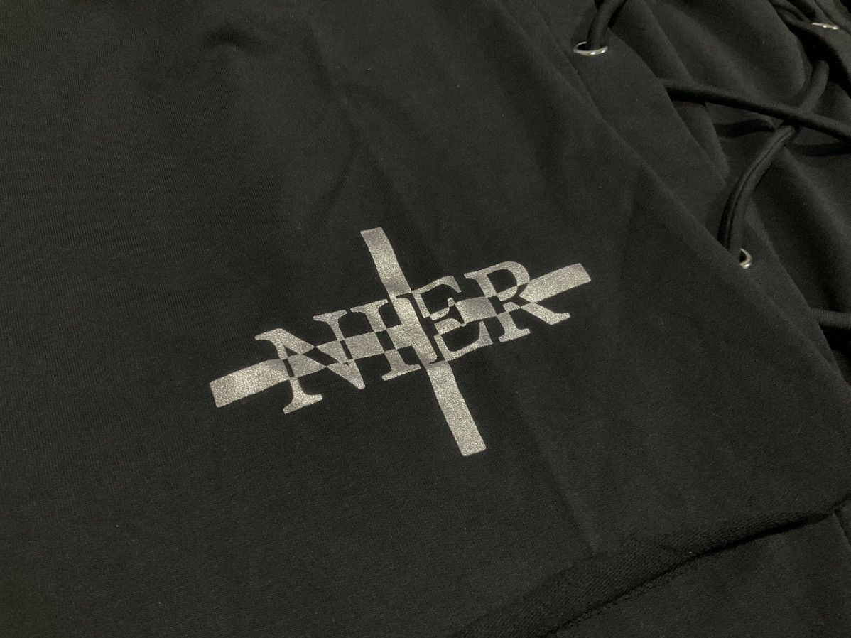 Beauty Beast 🔥Sick Y2K Nier Laces Up Bunny Hoodie Harajuku Punk Size US M / EU 48-50 / 2 - 7 Thumbnail