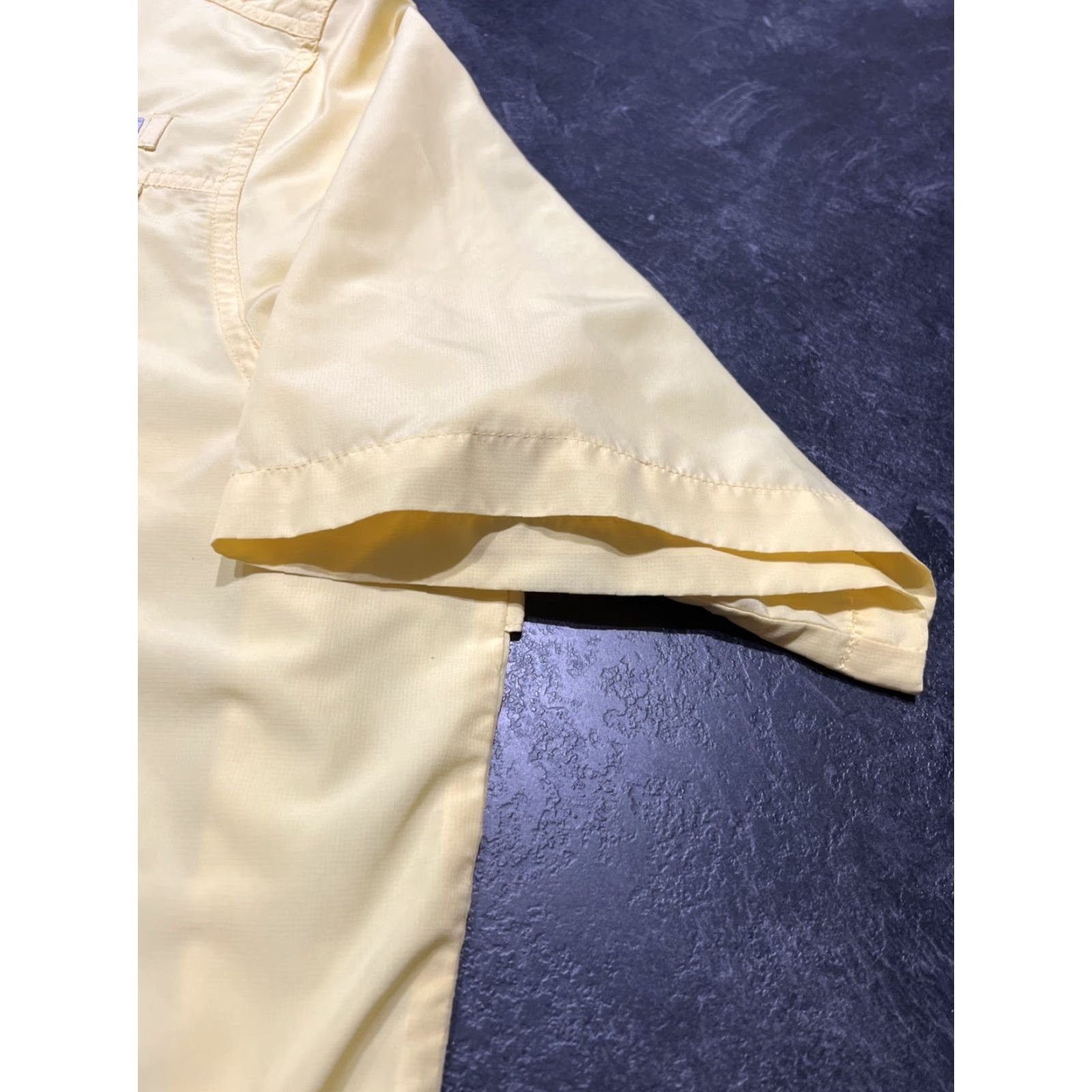 Habitat Habit Men's 3XL Yellow Short Sleeve Fishing Shirt Solar Factor UPF 40+ Button-Up Casual Size US XXL / EU 58 / 5 - 2 Thumbnail