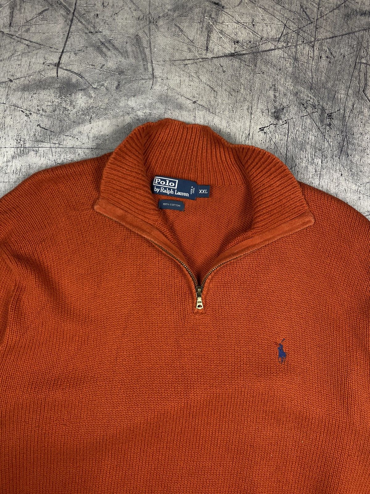 Polo Ralph Lauren Vintage Polo Ralph Lauren Designer Knitted Sweater Size US XXL / EU 58 / 5 - 5 Thumbnail