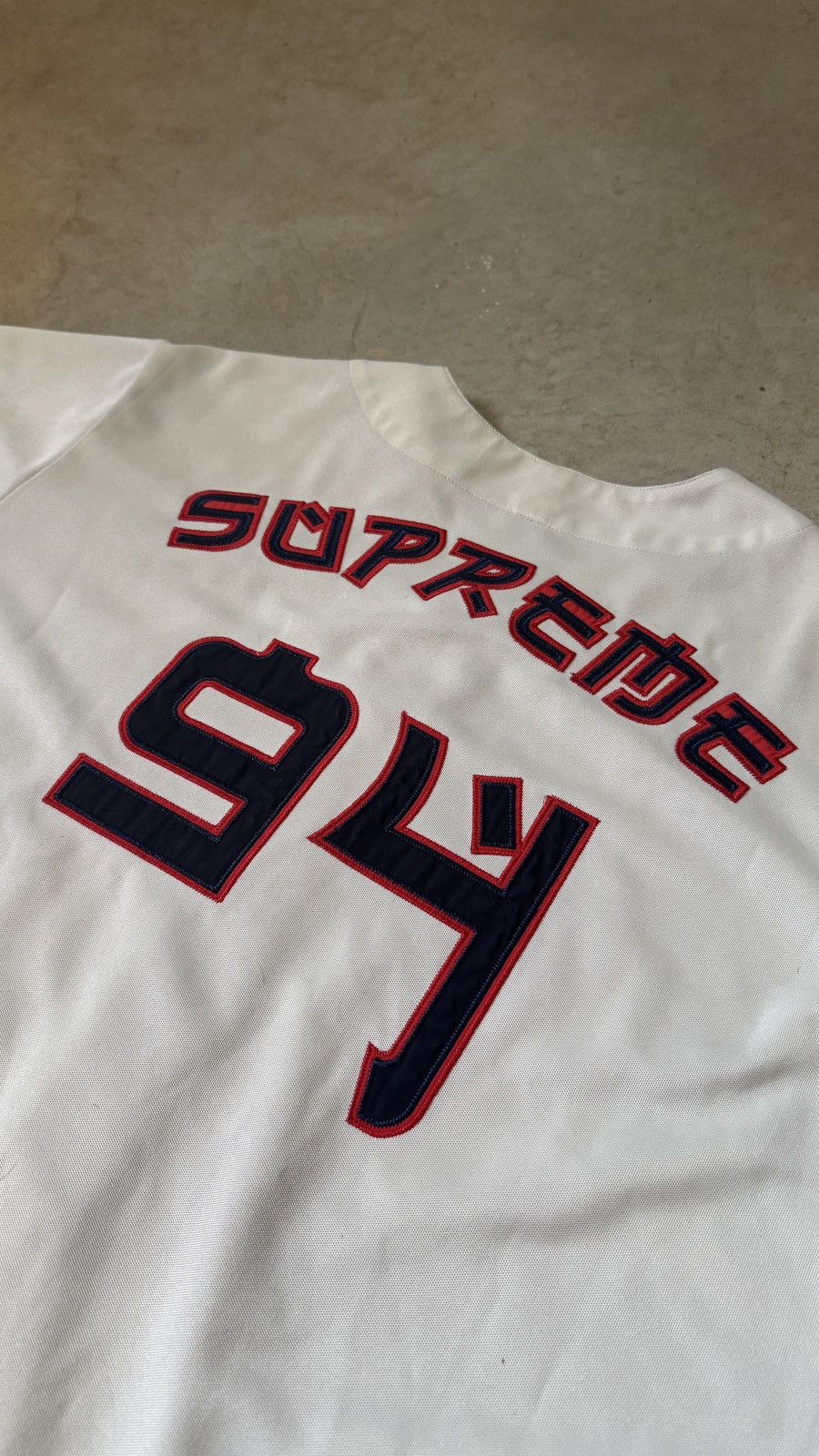Supreme Supreme SS19 Red Rum Baseball Jersey Size US M / EU 48-50 / 2 - 5 Thumbnail