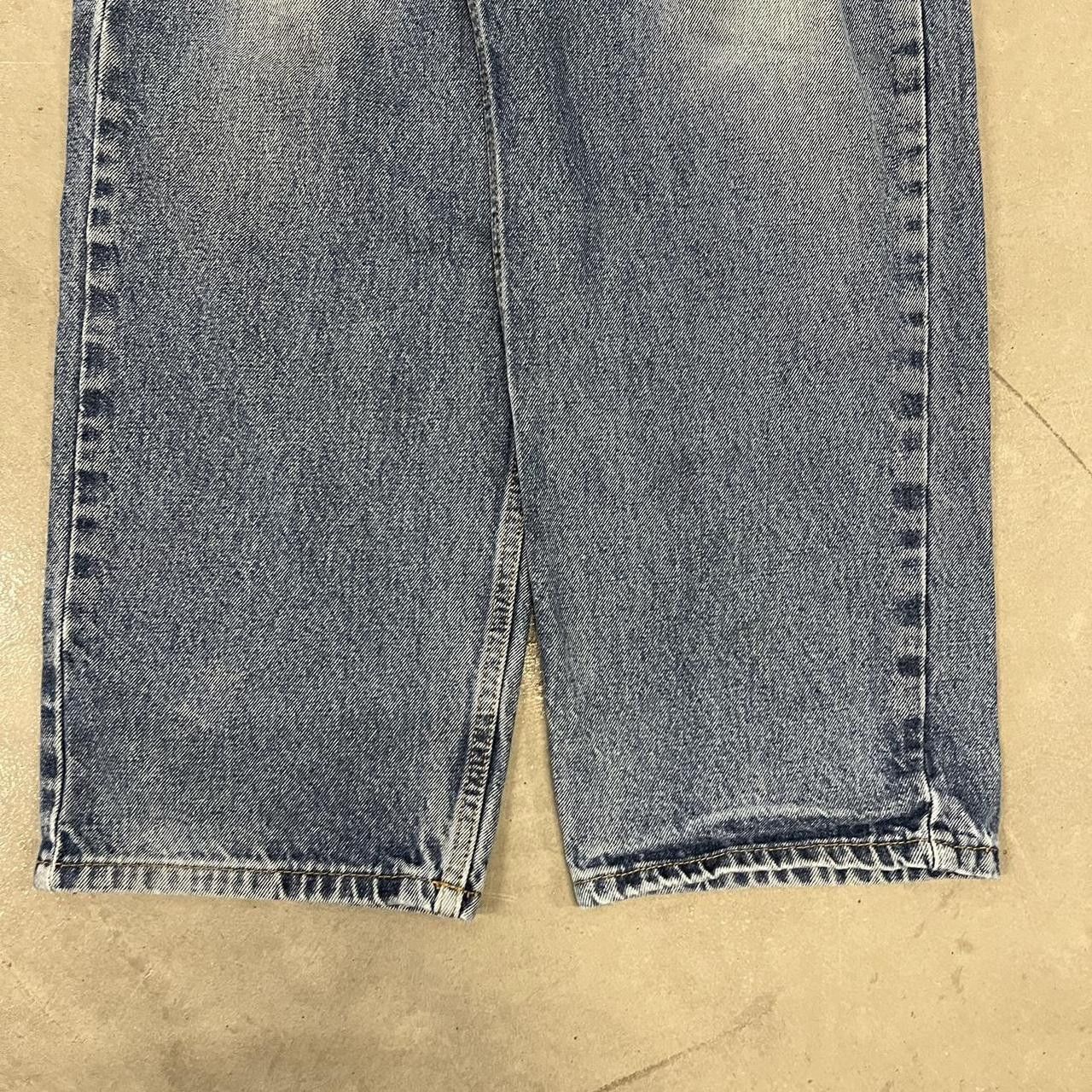Vintage Vintage Y2K/2000s Baggy Dark wash WorkWear Essential Denim Jeans! Size US 38 / EU 54 - 5 Thumbnail