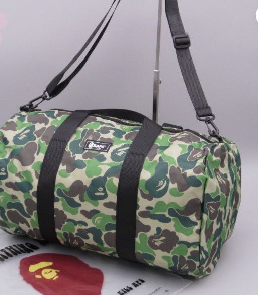 Japanese Brand Brand New Bape Duffel Bag Size ONE SIZE - 3 Thumbnail