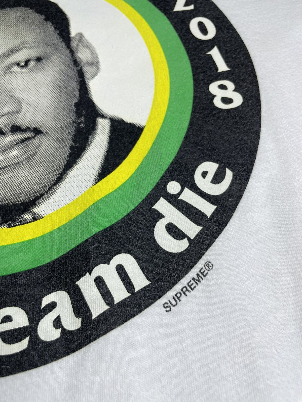 Supreme Supreme MKL”Dont Let the Dream Die” tee Size US M / EU 48-50 / 2 - 12 Thumbnail